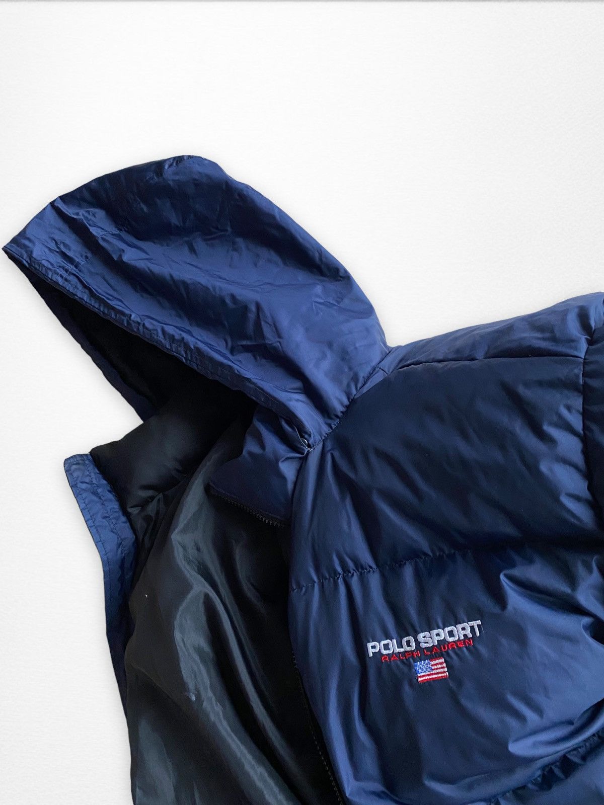 Polo Ralph Lauren Polo Ralph Lauren Polo Sport Vintage Puffer Jacket Size US XL / EU 56 / 4 - 6 Thumbnail