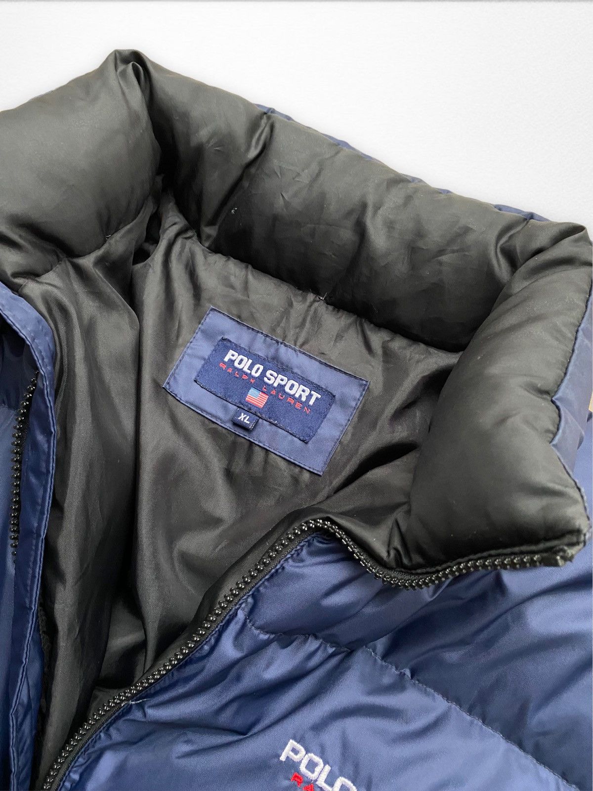 Polo Ralph Lauren Polo Ralph Lauren Polo Sport Vintage Puffer Jacket Size US XL / EU 56 / 4 - 4 Thumbnail