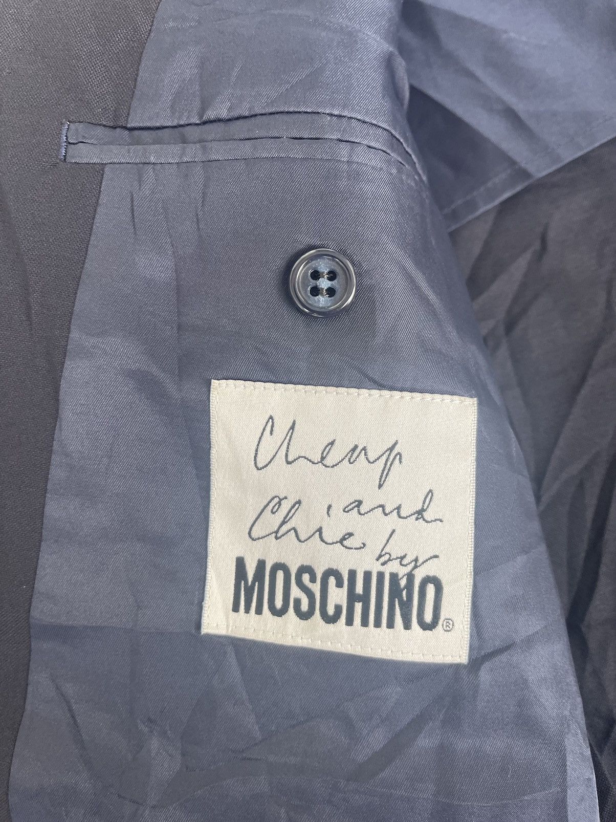 Moschino JAPAN MADE Moschino Uomo Wool Size 42S - 4 Thumbnail