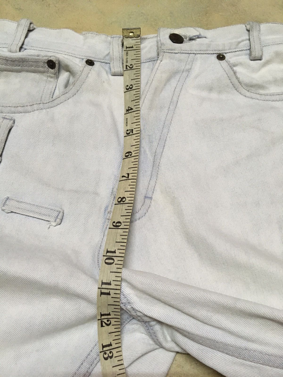 Japanese Brand Vintage Japanese Brand Distressed Rare Design Denim Jeans Size US 28 / EU 44 - 15 Thumbnail