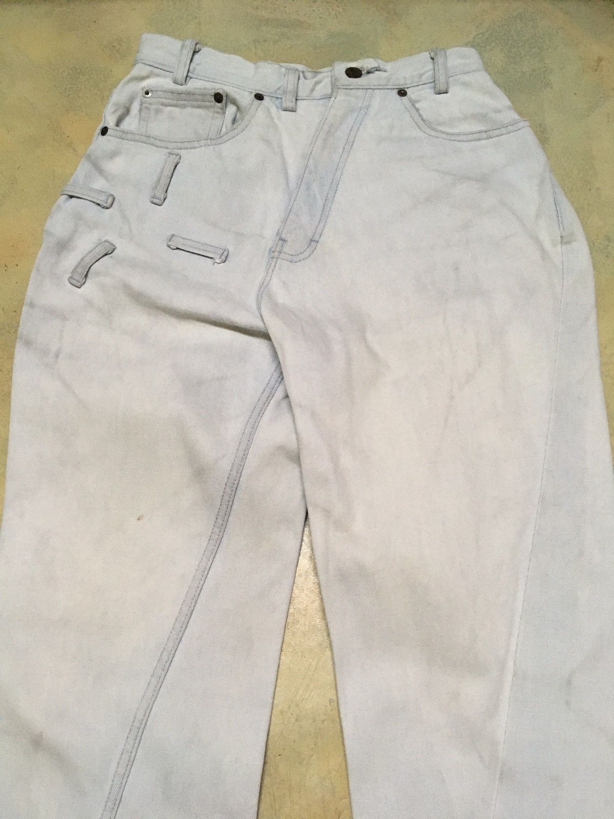 Japanese Brand Vintage Japanese Brand Distressed Rare Design Denim Jeans Size US 28 / EU 44 - 3 Thumbnail