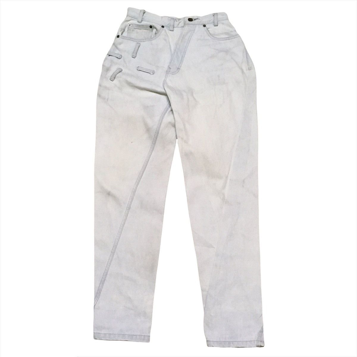Japanese Brand Vintage Japanese Brand Distressed Rare Design Denim Jeans Size US 28 / EU 44 - 1 Thumbnail