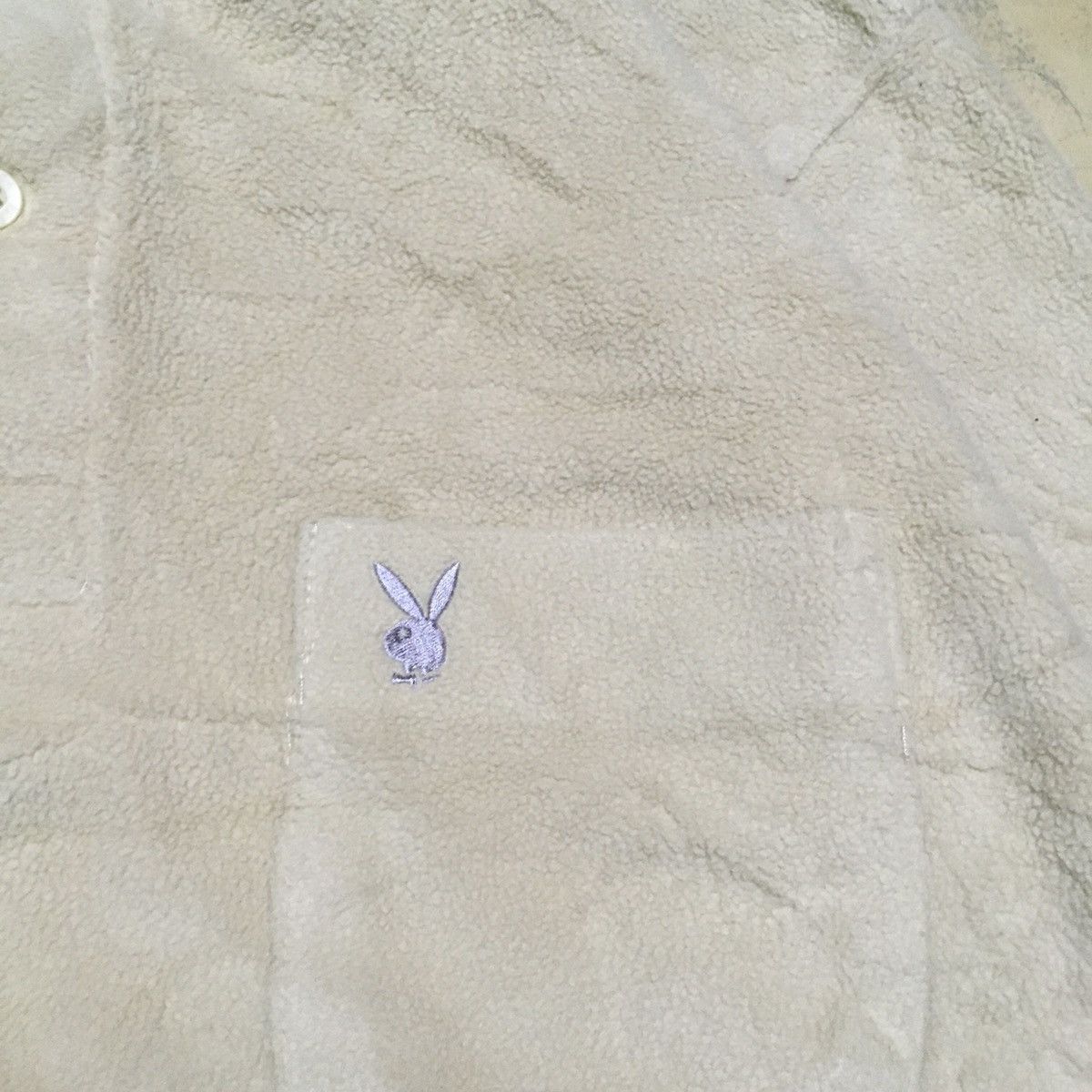Playboy Playboy Polo Shirt Polartec / Fleece Material Size US XL / EU 56 / 4 - 3 Thumbnail