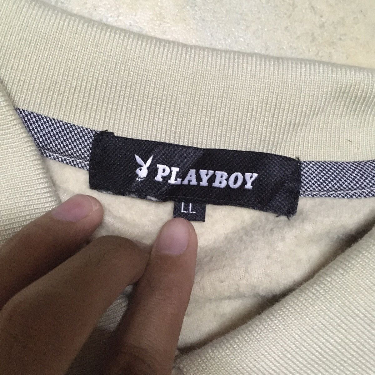 Playboy Playboy Polo Shirt Polartec / Fleece Material Size US XL / EU 56 / 4 - 4 Thumbnail