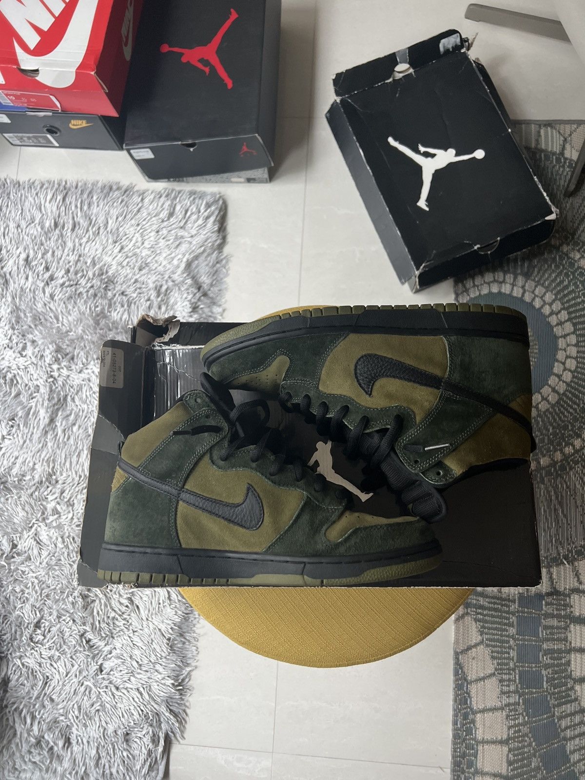 Nike SB Nike SB Dunk High Hulk 2003 Size US 9.5 / EU 42-43 - 2 Thumbnail