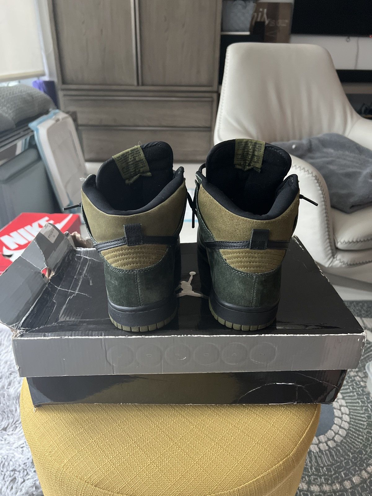 Nike SB Nike SB Dunk High Hulk 2003 Size US 9.5 / EU 42-43 - 5 Thumbnail