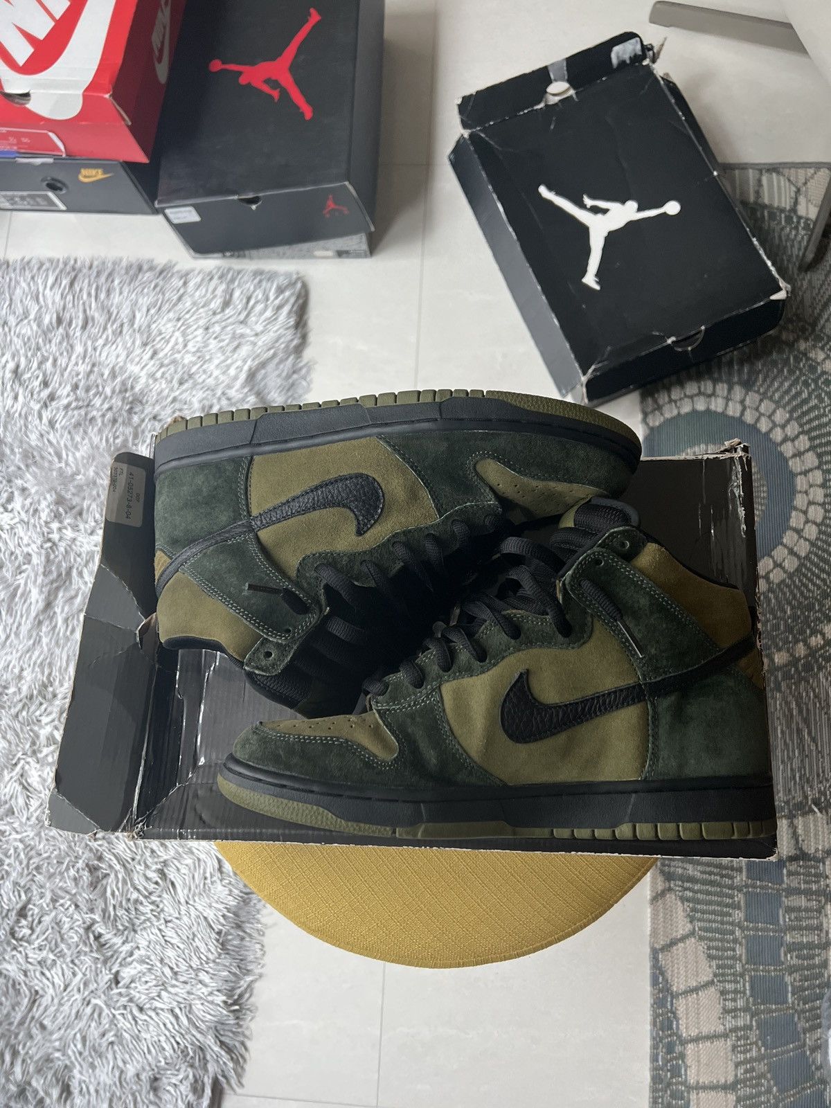 Nike SB Nike SB Dunk High Hulk 2003 Size US 9.5 / EU 42-43 - 3 Thumbnail