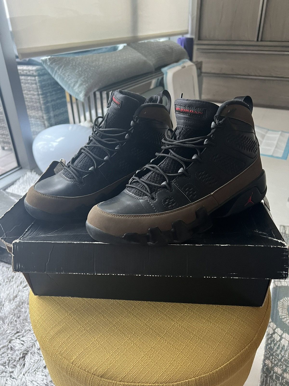 Jordan Brand × Nike Air Jordan Olive 9 2012 Size US 10 / EU 43 - 1 Thumbnail