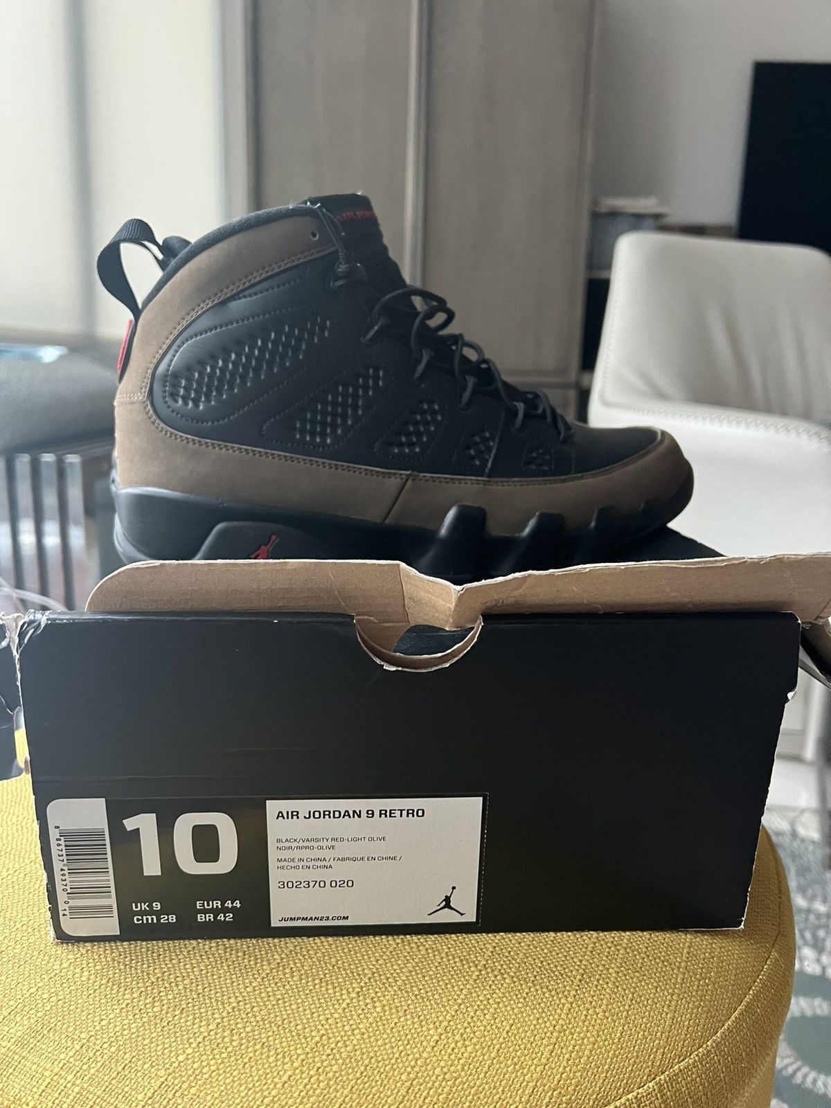 Jordan Brand × Nike Air Jordan Olive 9 2012 Size US 10 / EU 43 - 8 Thumbnail