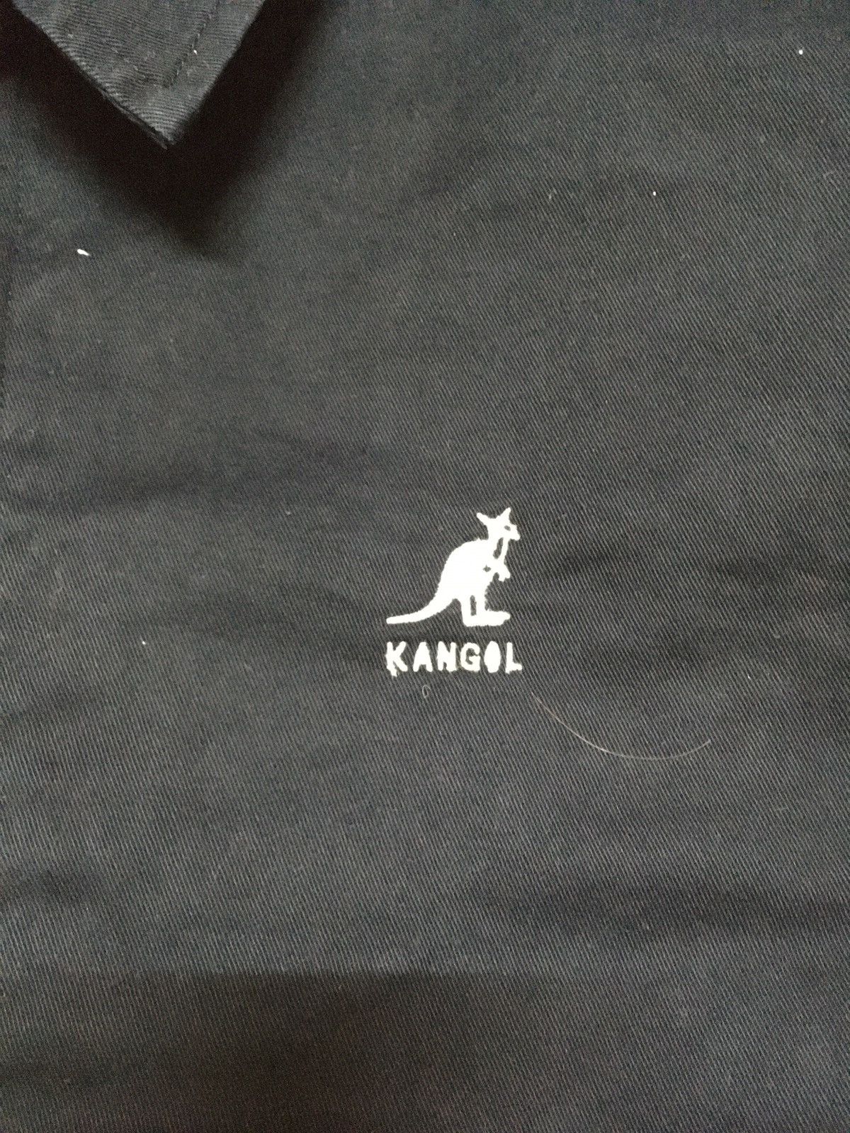Kangol Vintage Kangol Denim Zipper Jacket Sweater Size US L / EU 52-54 / 3 - 2 Thumbnail