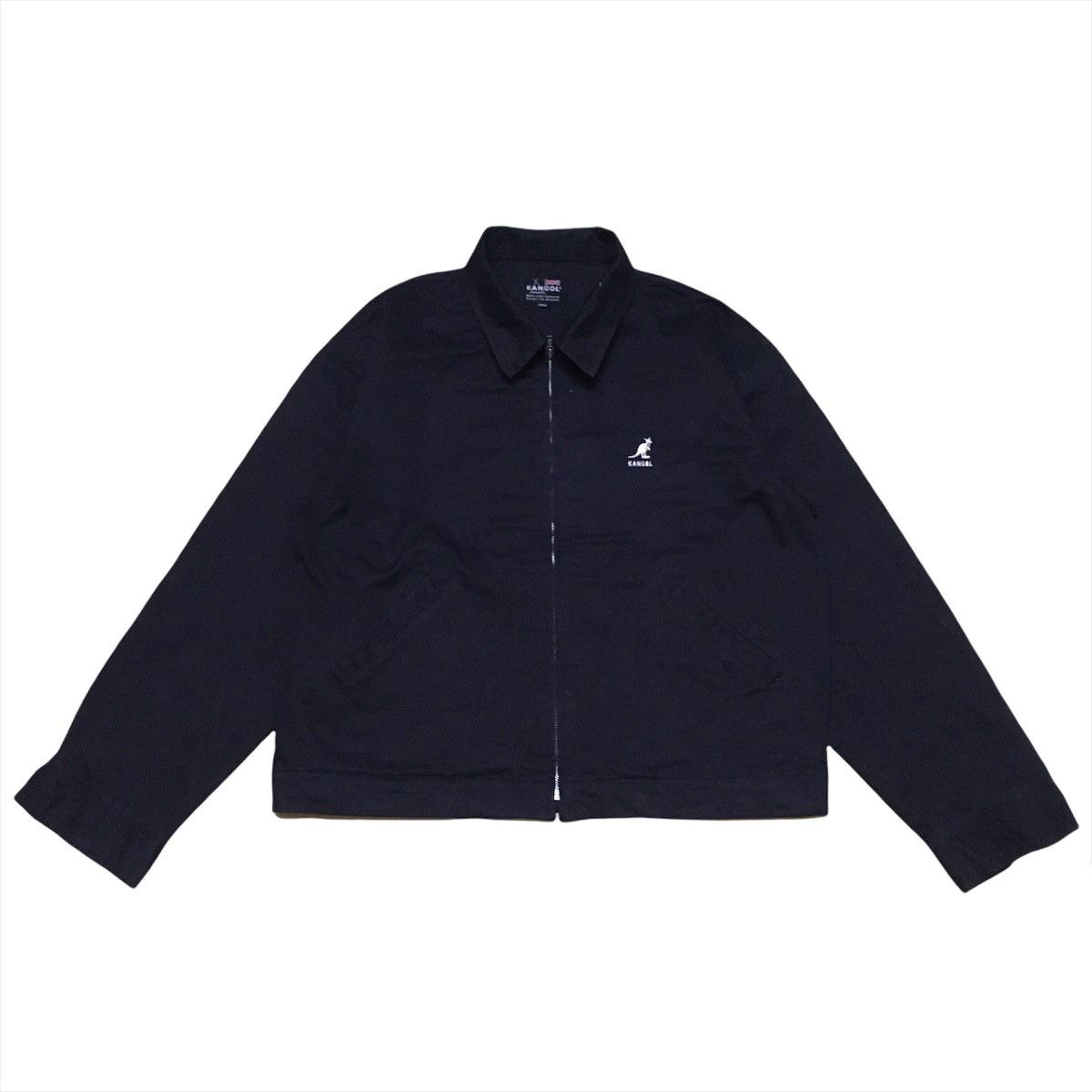 Kangol Vintage Kangol Denim Zipper Jacket Sweater Size US L / EU 52-54 / 3 - 1 Thumbnail