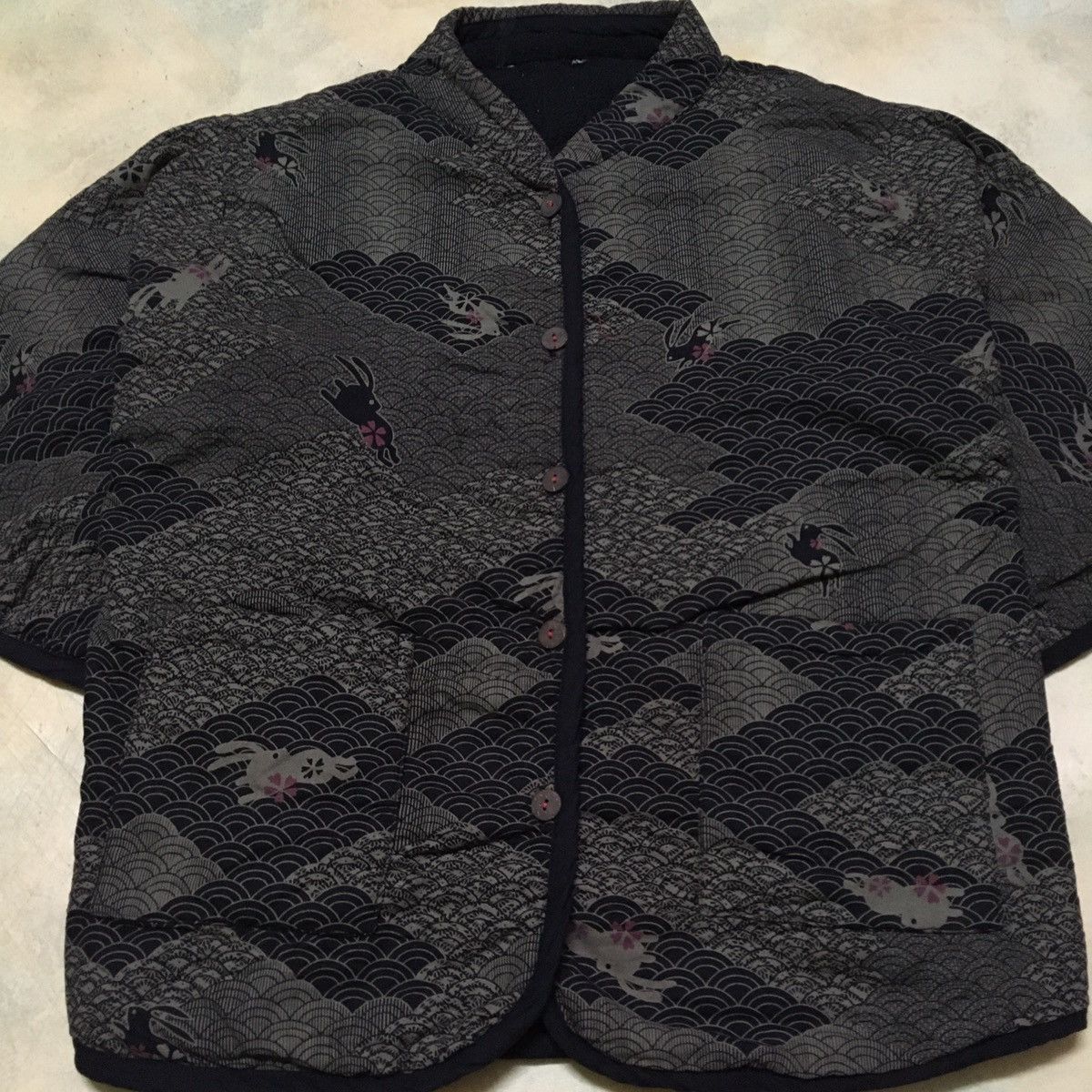 Japanese Brand Vintage Japanese Brand Kimono Full Print Size US L / EU 52-54 / 3 - 2 Thumbnail