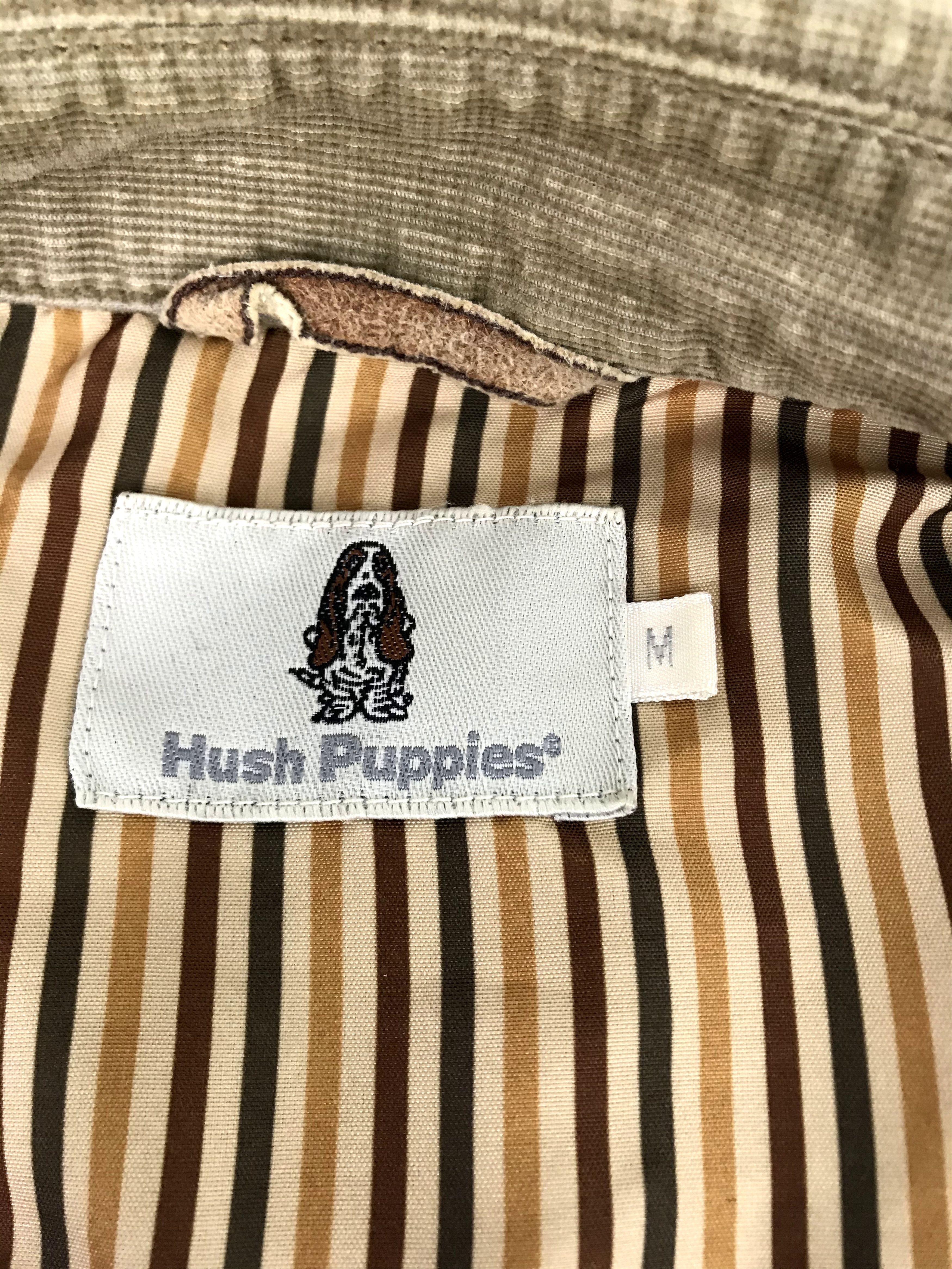 Hush Puppies Vintage Hush Puppies Work Wear Worker Denim Khakis Jacket Size US L / EU 52-54 / 3 - 3 Thumbnail