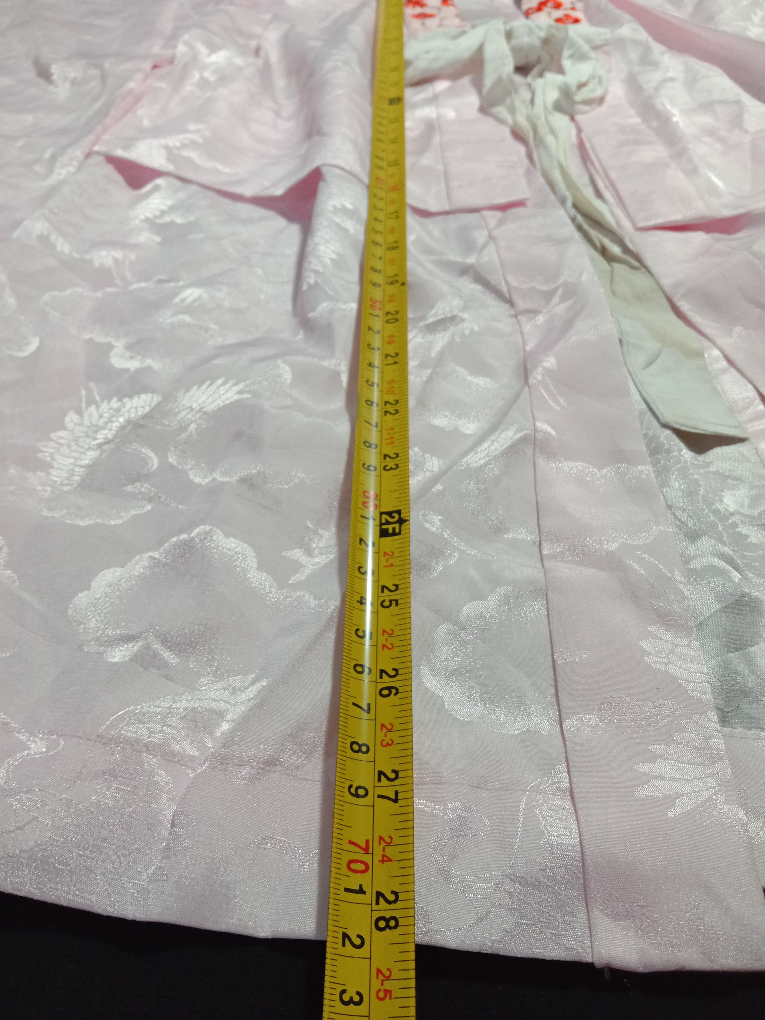 Japanese Brand Haori Kimono Silk Pink Short Tomesode Uchikake Size M / US 6-8 / IT 42-44 - 6 Thumbnail