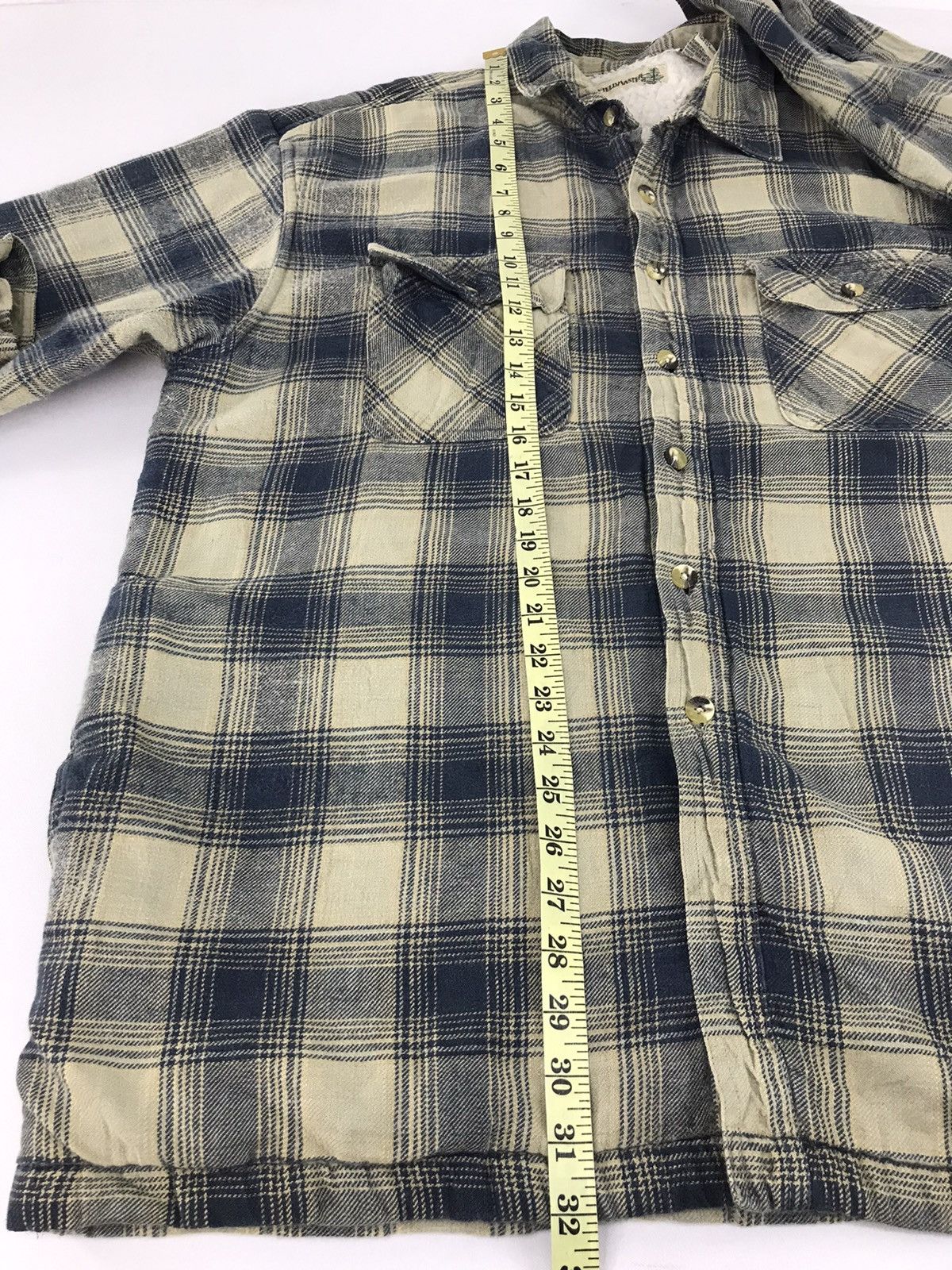 Fieldmaster × Flannel × Vintage Vintage Field Master Plaid Checked Flannel Sherpa Inner Size US L / EU 52-54 / 3 - 9 Thumbnail