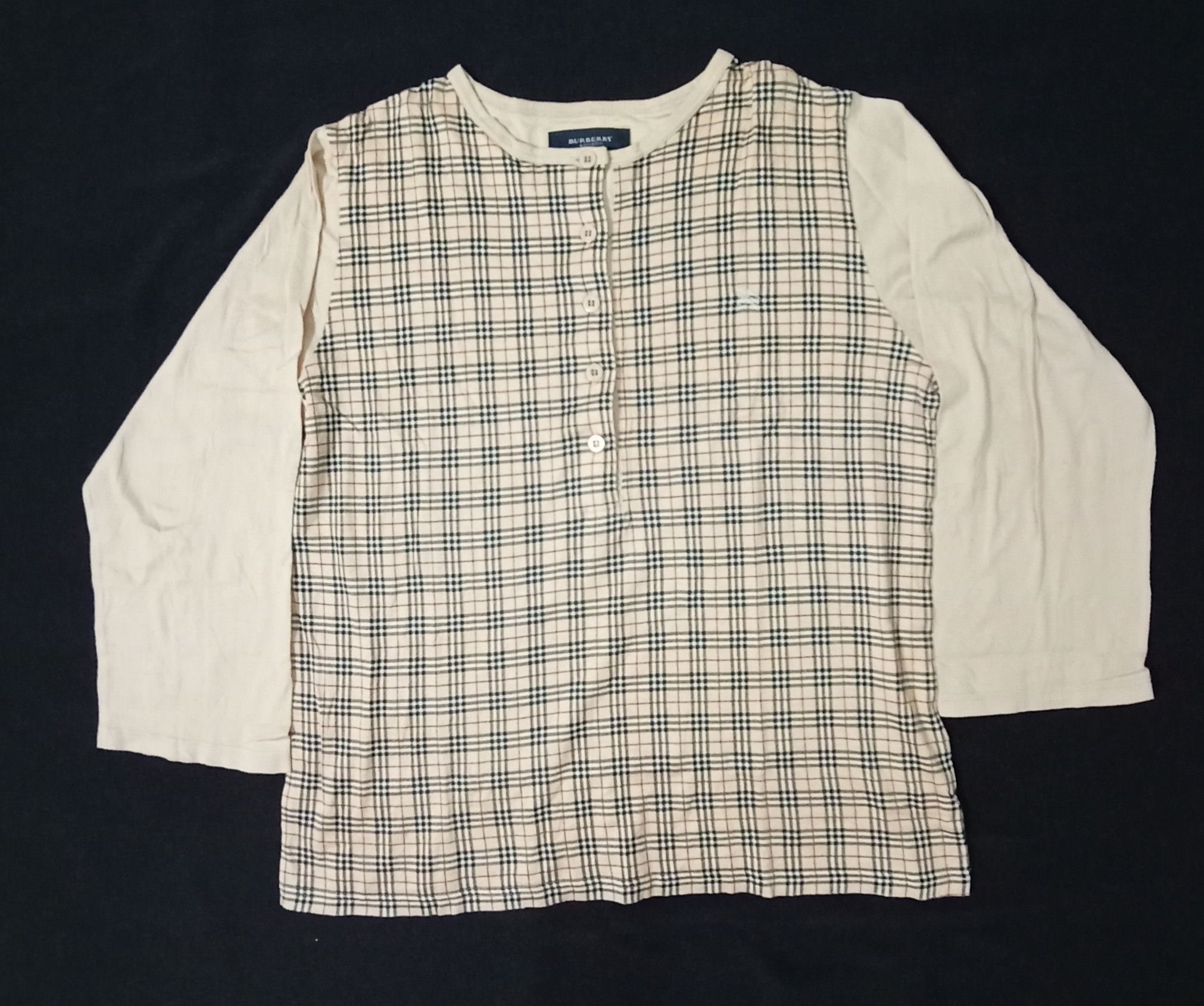Burberry Burberry London Monogram Nova Checked Tee Size M / US 6-8 / IT 42-44 - 1 Thumbnail