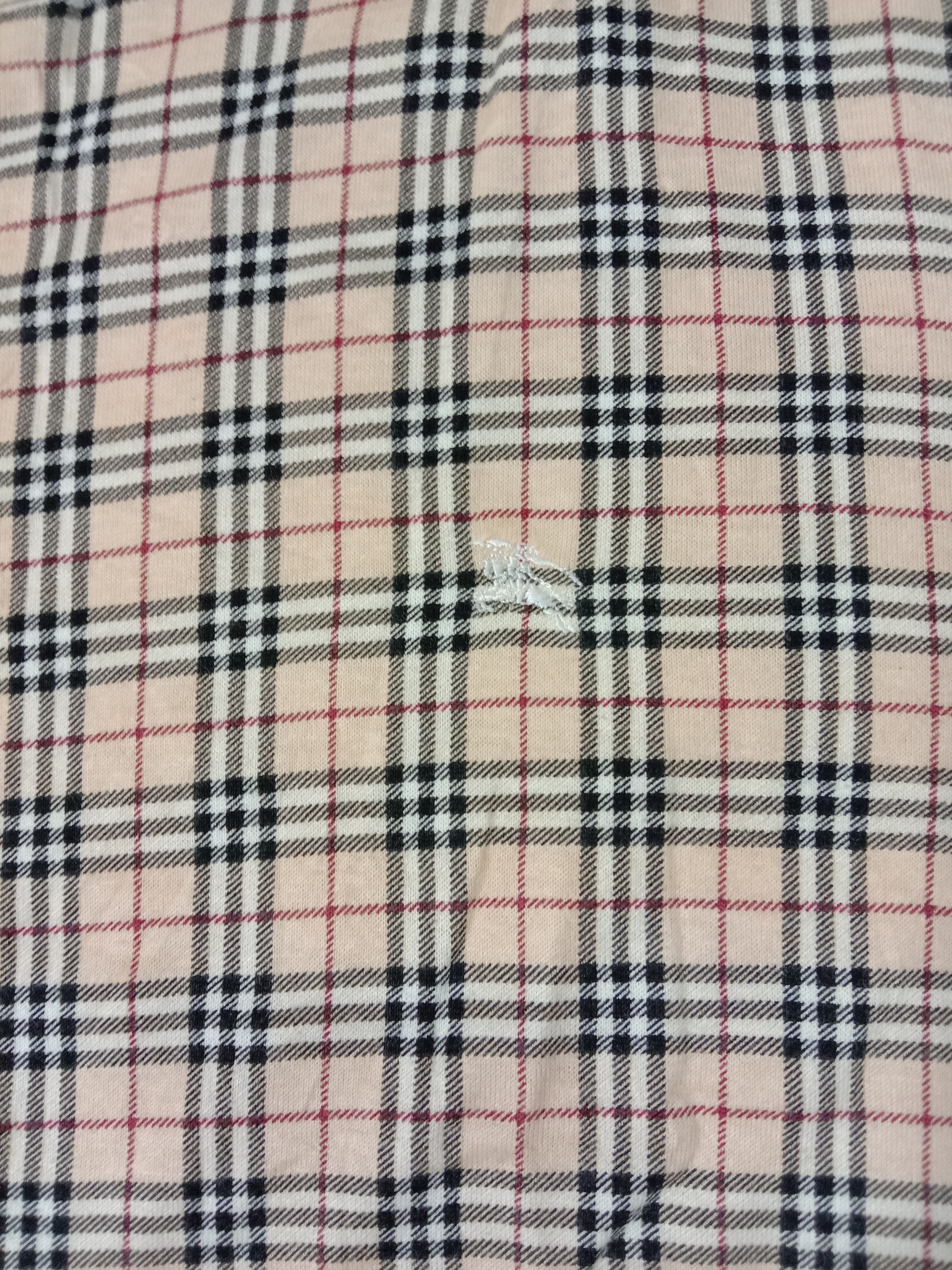 Burberry Burberry London Monogram Nova Checked Tee Size M / US 6-8 / IT 42-44 - 4 Thumbnail