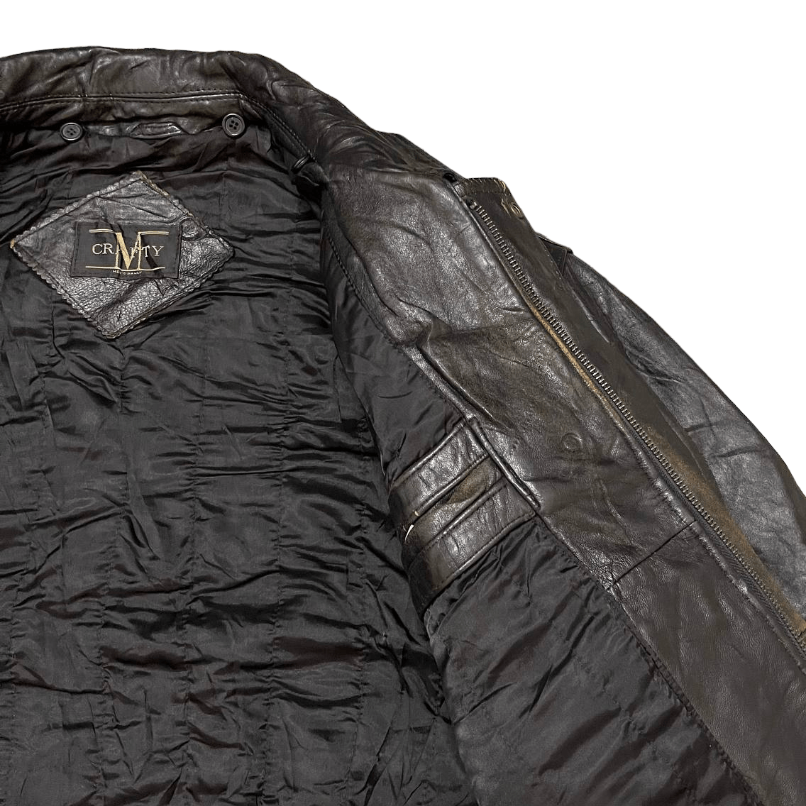 Japanese Brand Vintage Japanese Men's Rally Leather Jacket Size US L / EU 52-54 / 3 - 8 Thumbnail