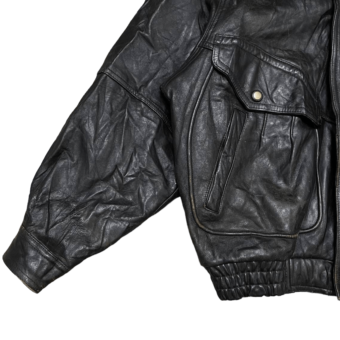 Japanese Brand Vintage Japanese Men's Rally Leather Jacket Size US L / EU 52-54 / 3 - 3 Thumbnail