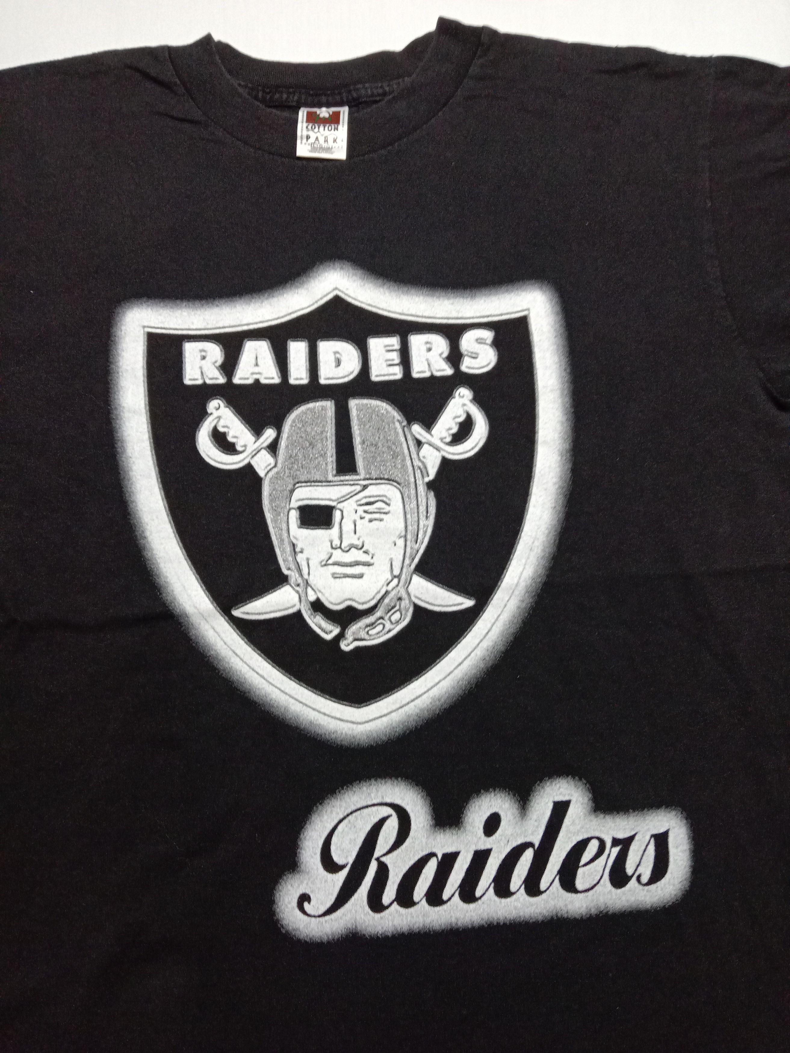 NFL Raiders Big Logo Tee Black Size US L / EU 52-54 / 3 - 2 Thumbnail