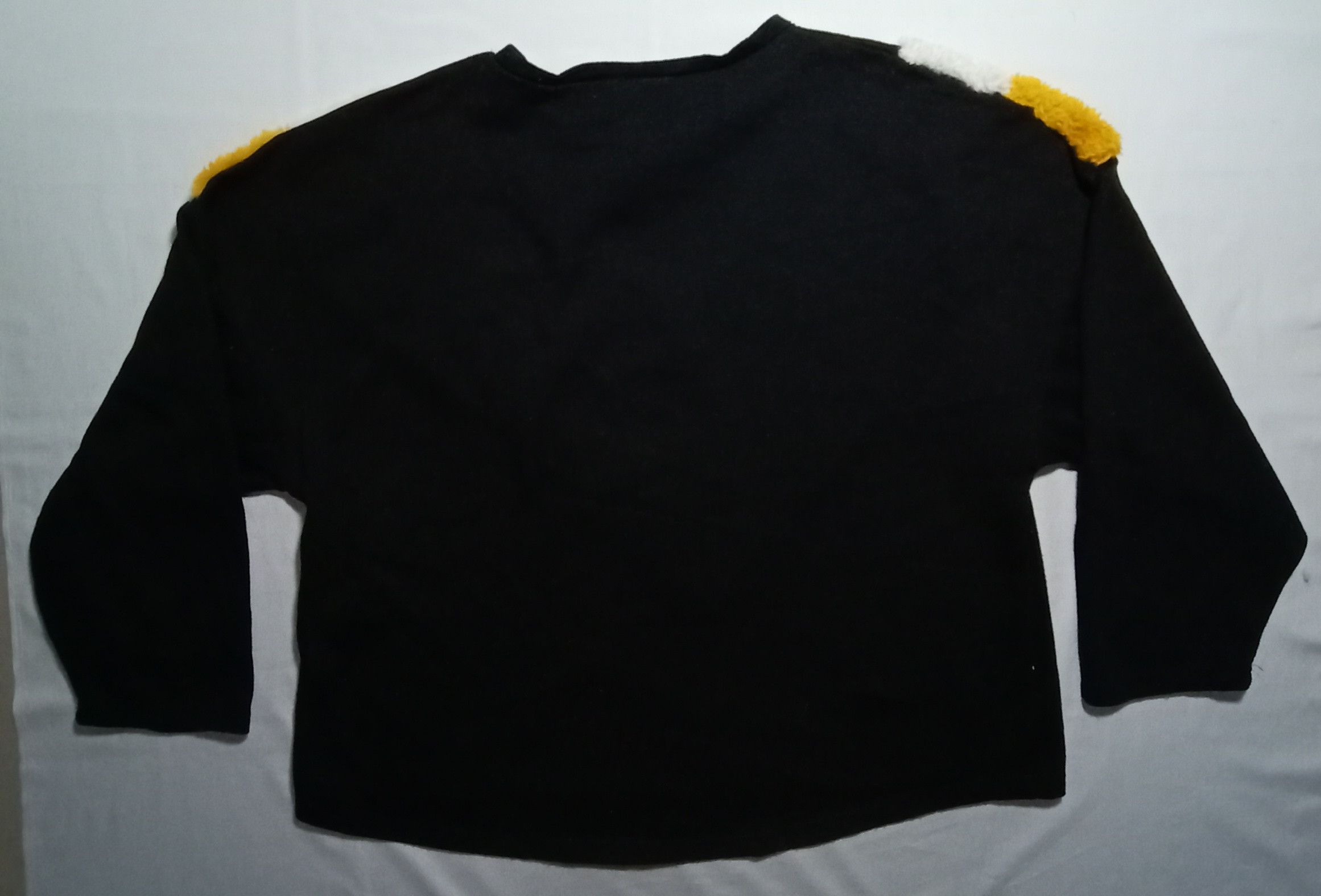 Zara ZARA Big V Striped Color Block Fluffy Fleece Sweatshirt Size US L / EU 52-54 / 3 - 7 Thumbnail