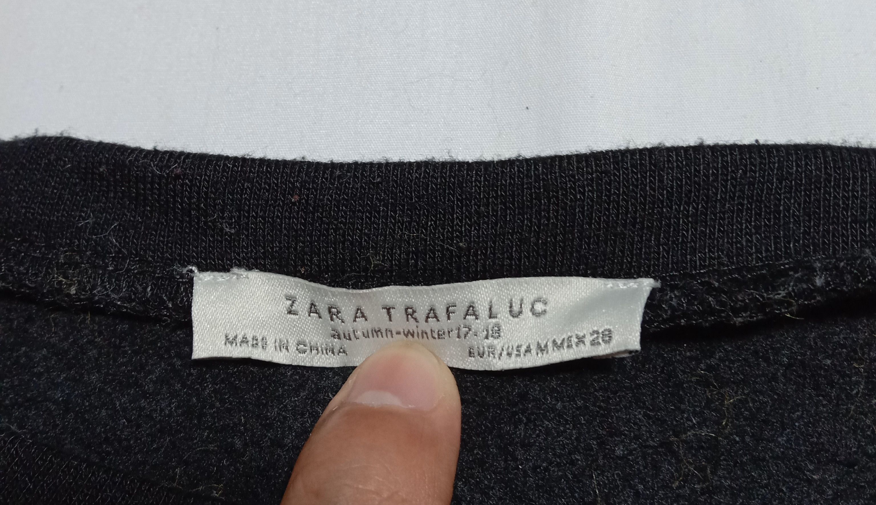 Zara ZARA Big V Striped Color Block Fluffy Fleece Sweatshirt Size US L / EU 52-54 / 3 - 3 Thumbnail