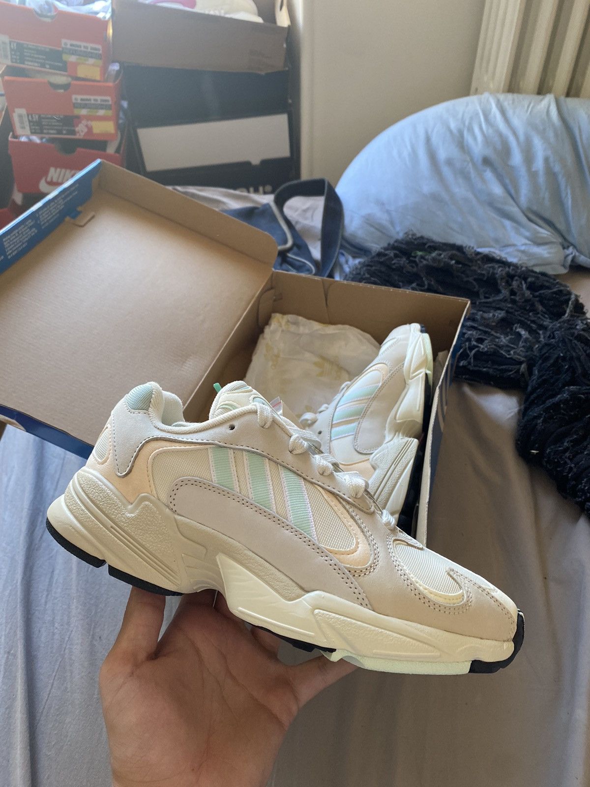 Adidas yung 1 cream clearance