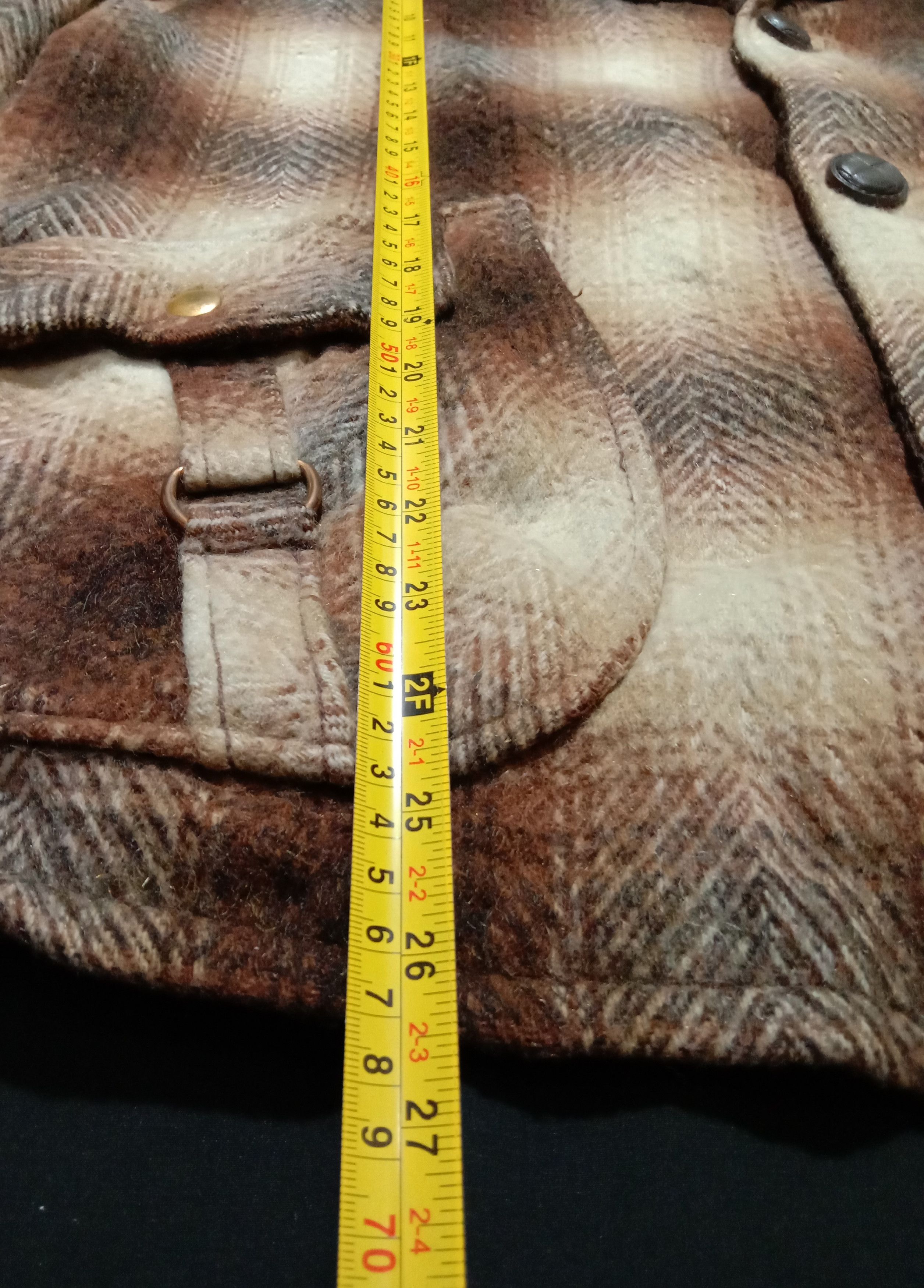 Sears Vintage Sears 70s 80s Sherpa Jacket Shadow Plaid Check Size US L / EU 52-54 / 3 - 10 Thumbnail