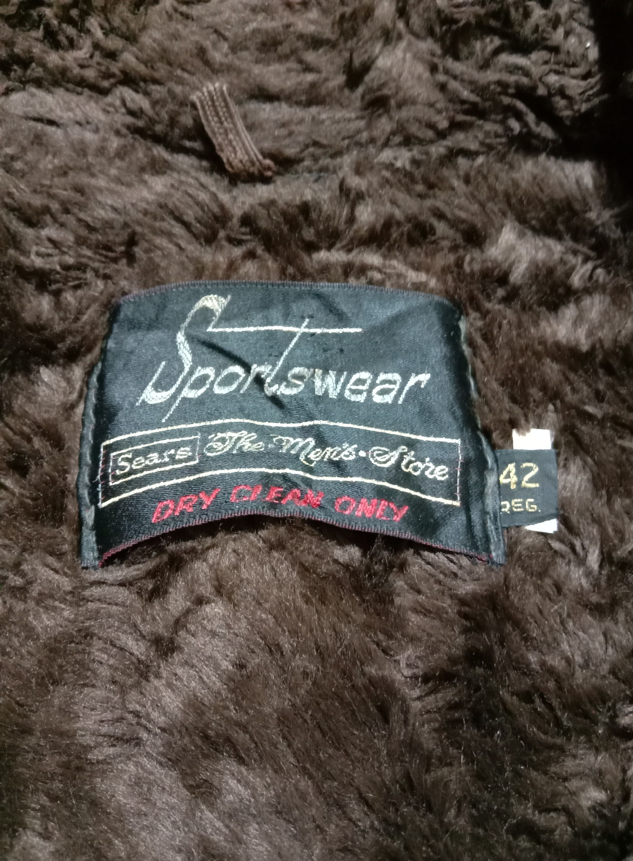 Sears Vintage Sears 70s 80s Sherpa Jacket Shadow Plaid Check Size US L / EU 52-54 / 3 - 4 Thumbnail