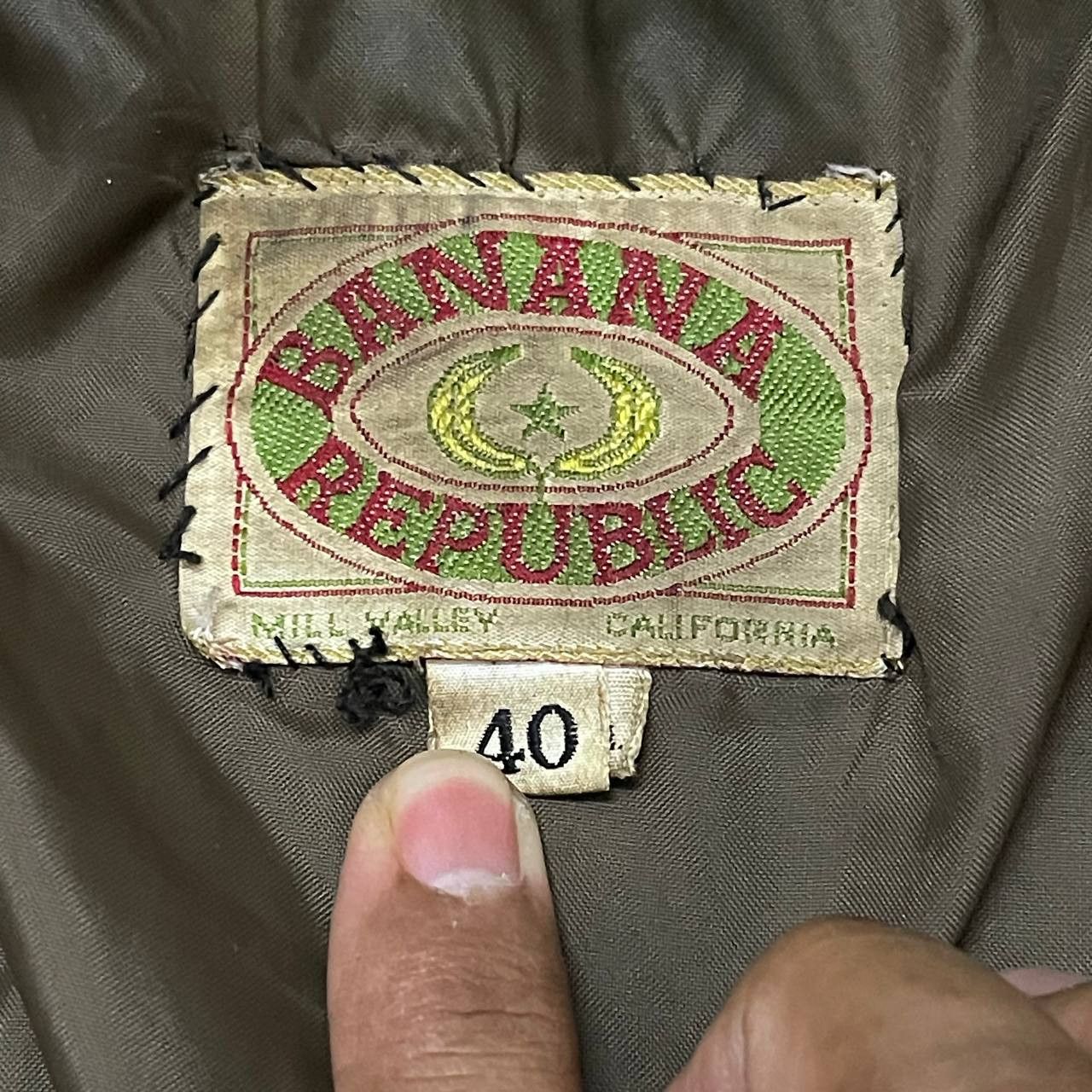 Banana Republic Vtg 80's Banana Republic Leather Jacket Size US M / EU 48-50 / 2 - 10 Thumbnail