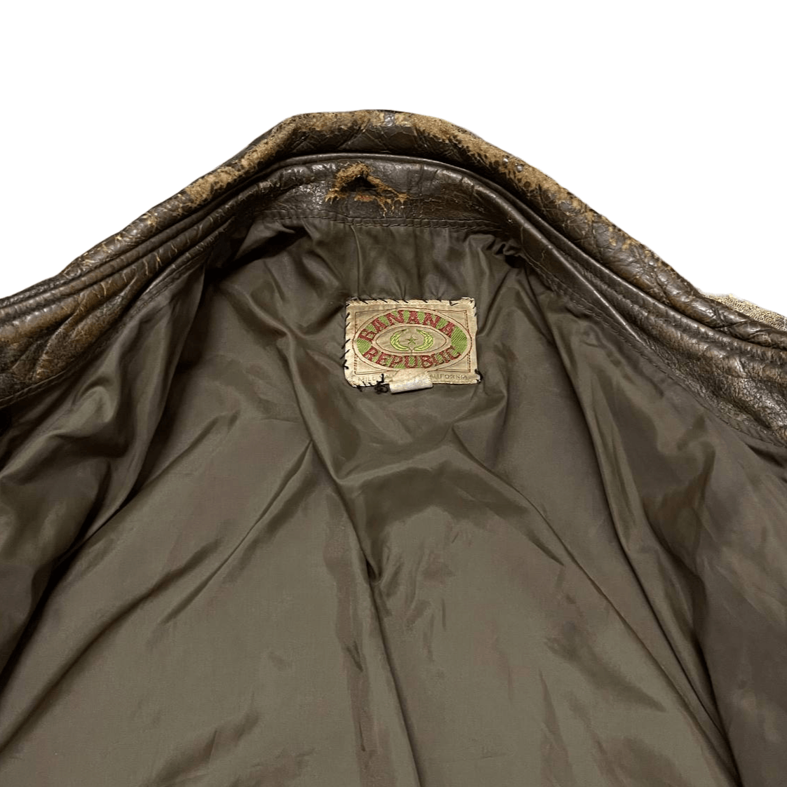 Banana Republic Vtg 80's Banana Republic Leather Jacket Size US M / EU 48-50 / 2 - 8 Thumbnail