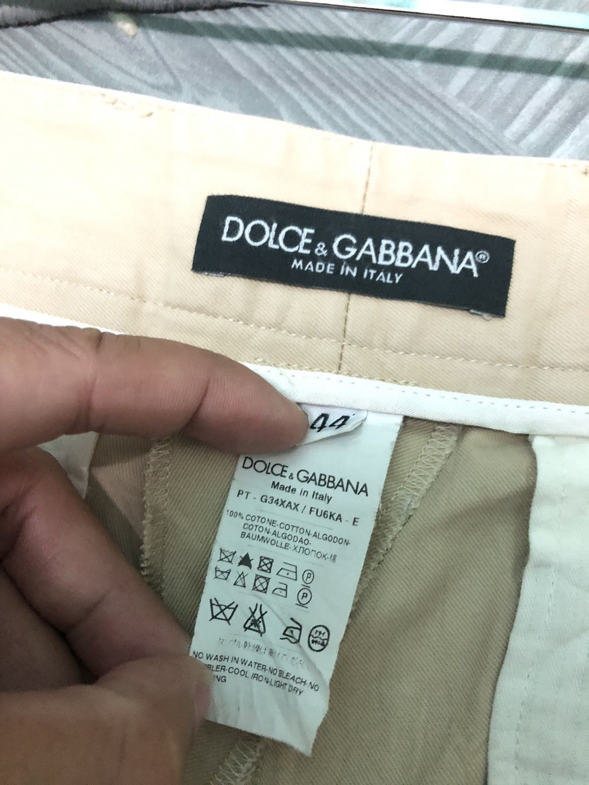 Dolce & Gabbana × Vintage VINTAGE D&G CASUAL PANT Size US 31 - 4 Thumbnail