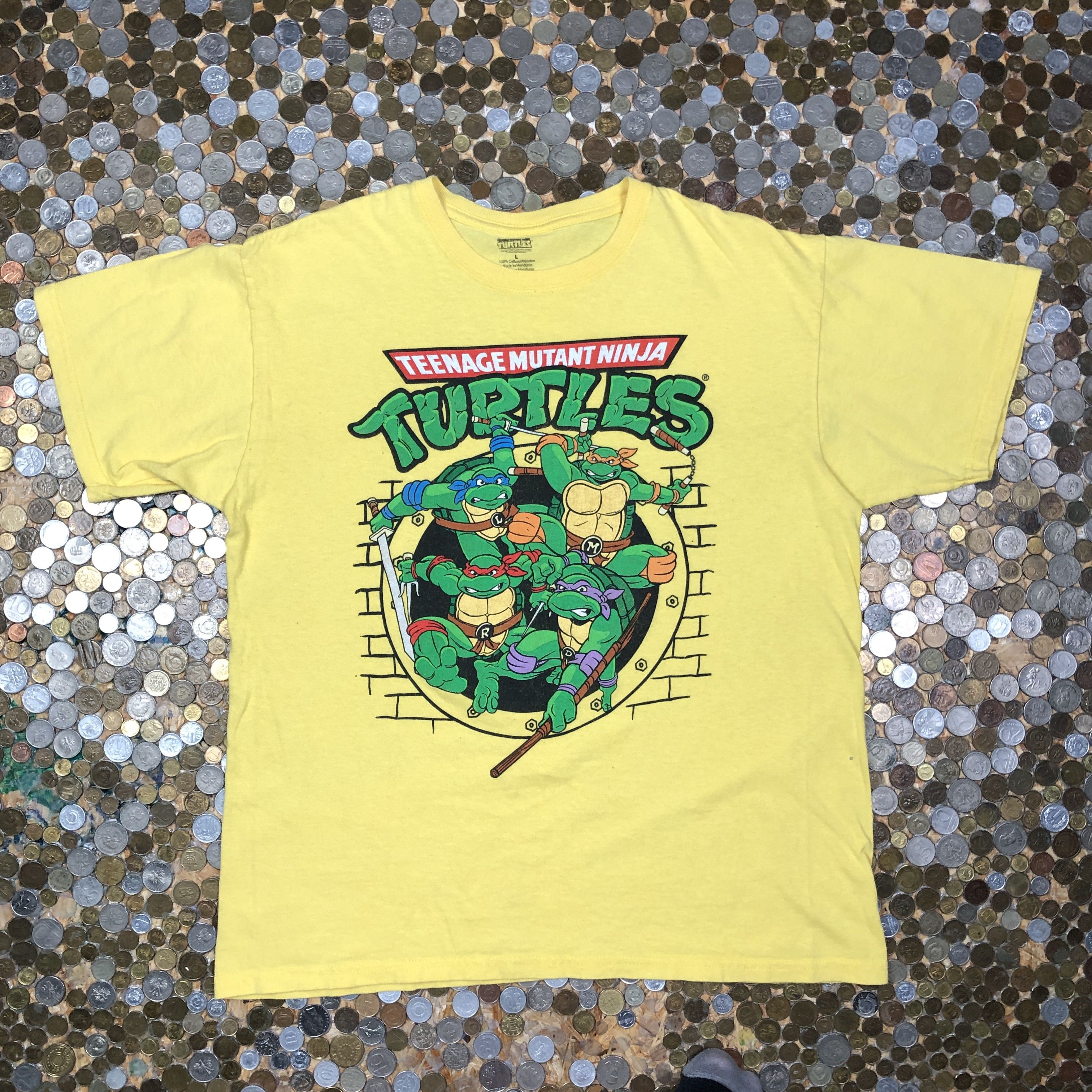 Vintage Vintage teenage mutant ninja turtles t-shirt tee 90's | Grailed