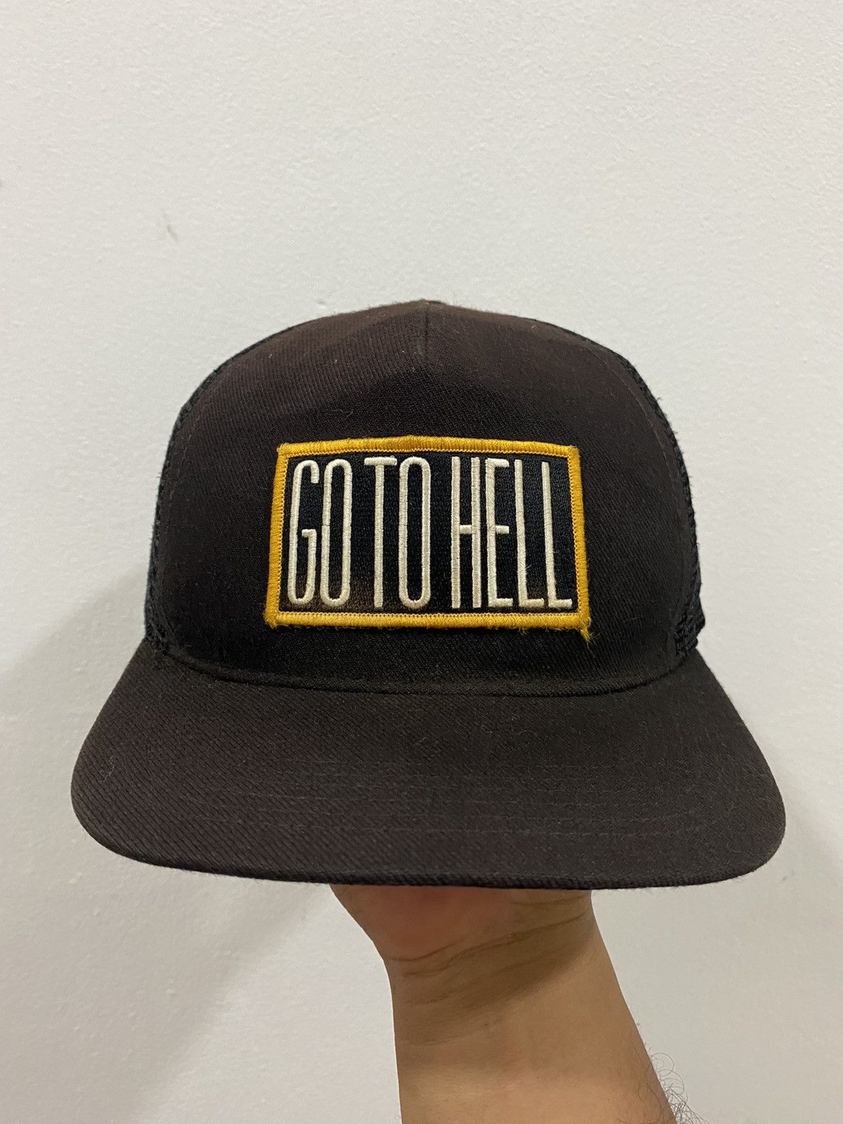 Supreme Supreme SS10 Go To Hell Box Logo Trucked Hat Size ONE SIZE - 2 Thumbnail