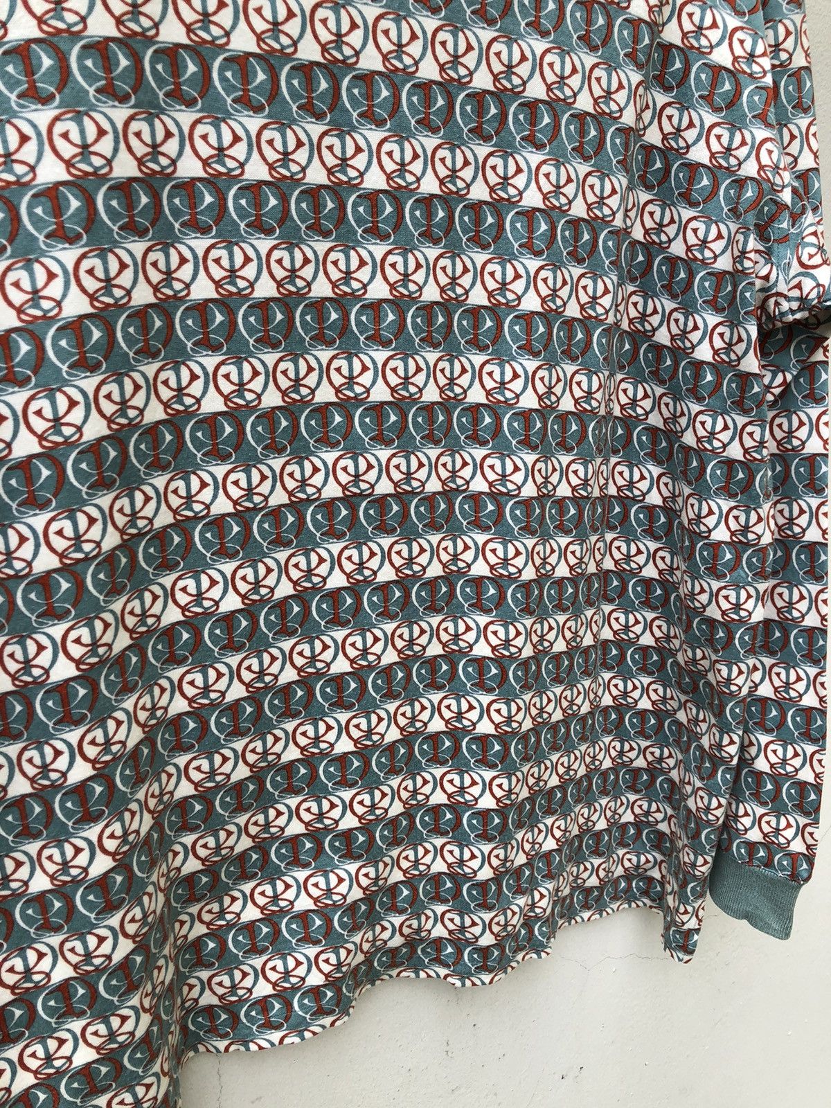 Christian Dior Monsieur CD Monsieur Monogram Long Sleeve Polo Shirt Size US M / EU 48-50 / 2 - 16 Thumbnail
