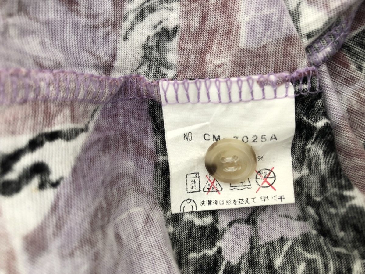 Japanese Brand Vintage 90s Christian Mode Japan Psychedelic Art Polo Shirt Size US M / EU 48-50 / 2 - 15 Thumbnail