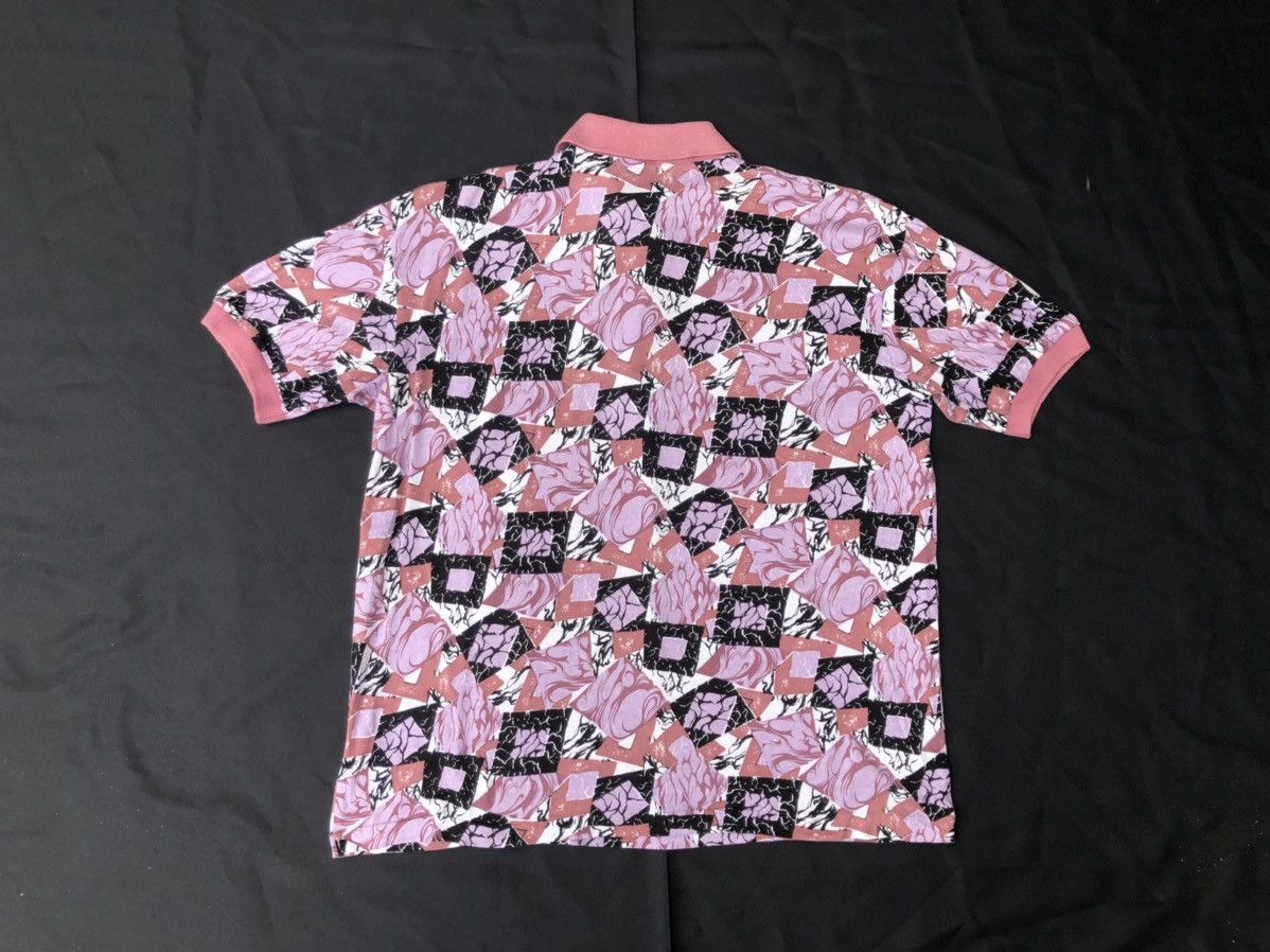 Japanese Brand Vintage 90s Christian Mode Japan Psychedelic Art Polo Shirt Size US M / EU 48-50 / 2 - 2 Thumbnail