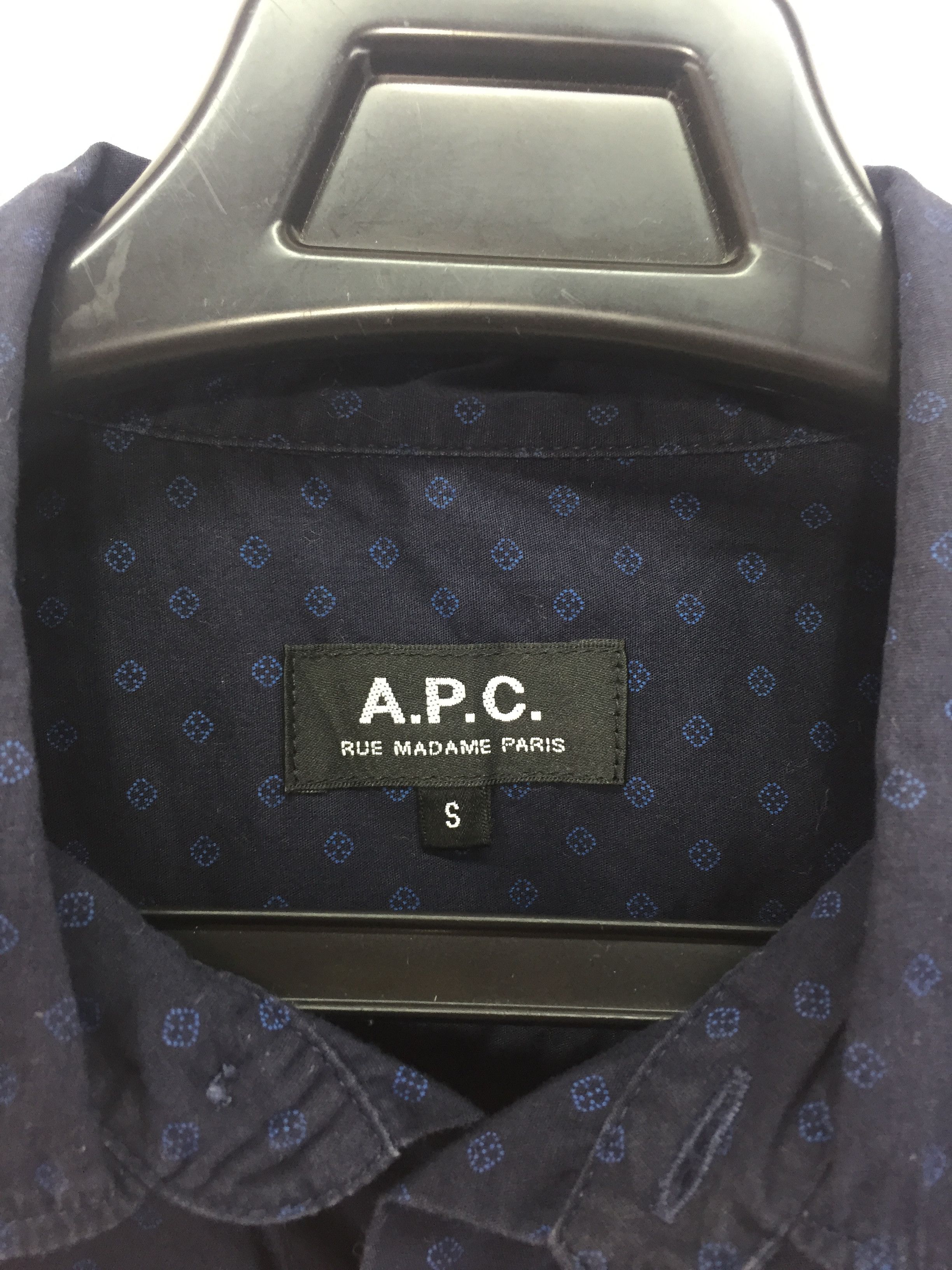 A.P.C. A.P.C CASUAL SHIRT NICE DESIGN Size US S / EU 44-46 / 1 - 3 Thumbnail