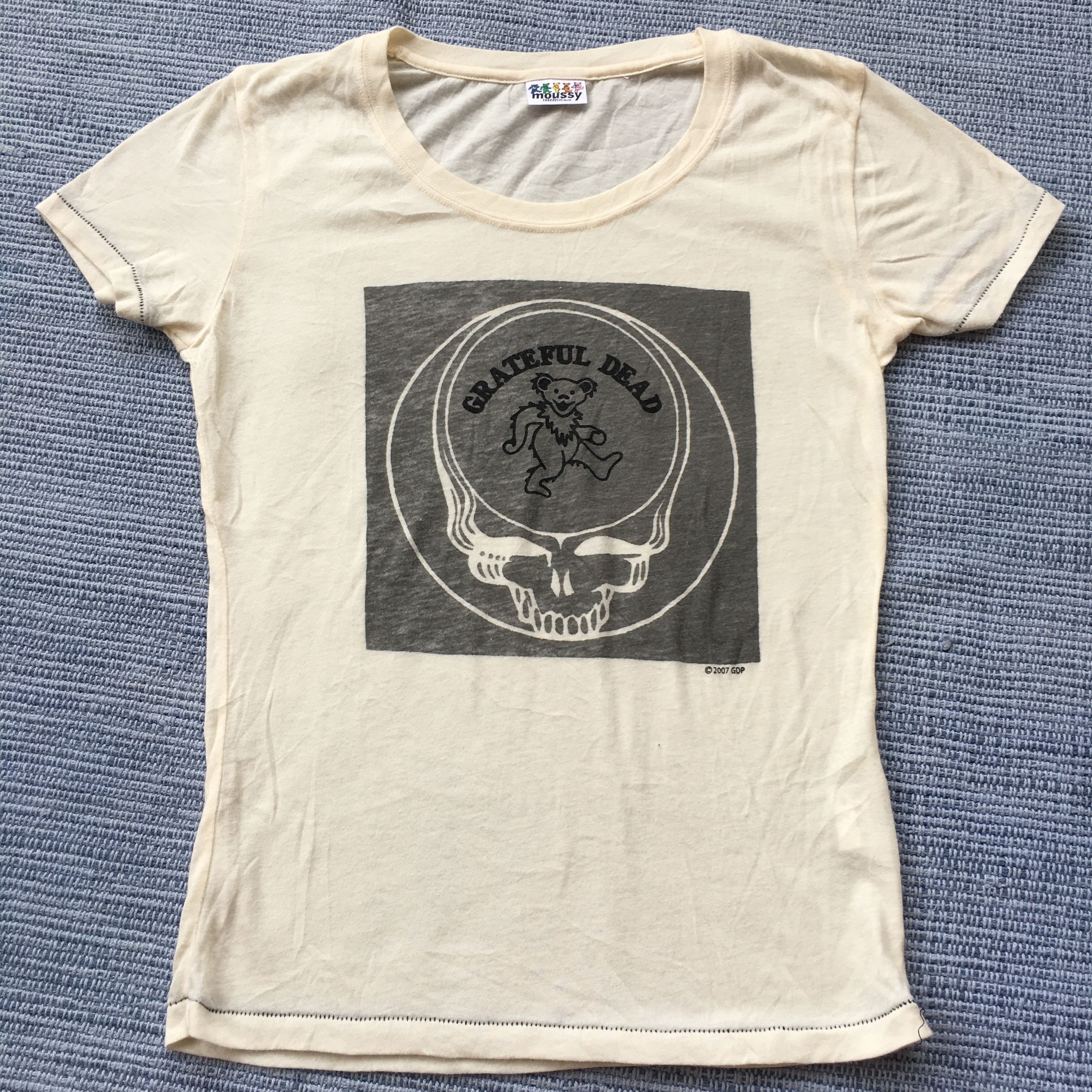 Band Tees moussy x Grateful dead tee Size US XXS / EU 40 - 1 Thumbnail