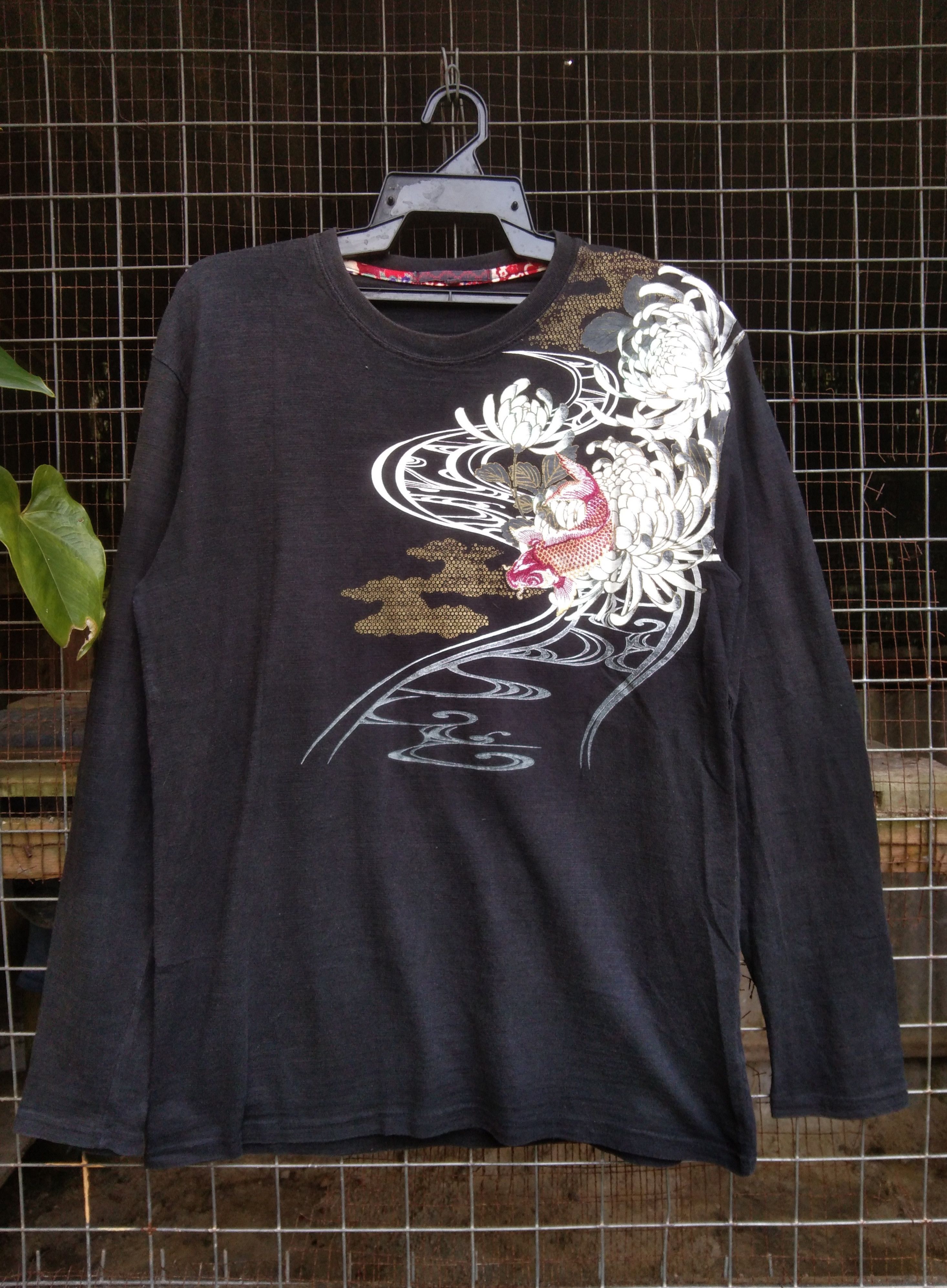 Japanese Brand VINTAGE SUKAJAN LONG-SLEEVED SHIRT Size US L / EU 52-54 / 3 - 2 Thumbnail