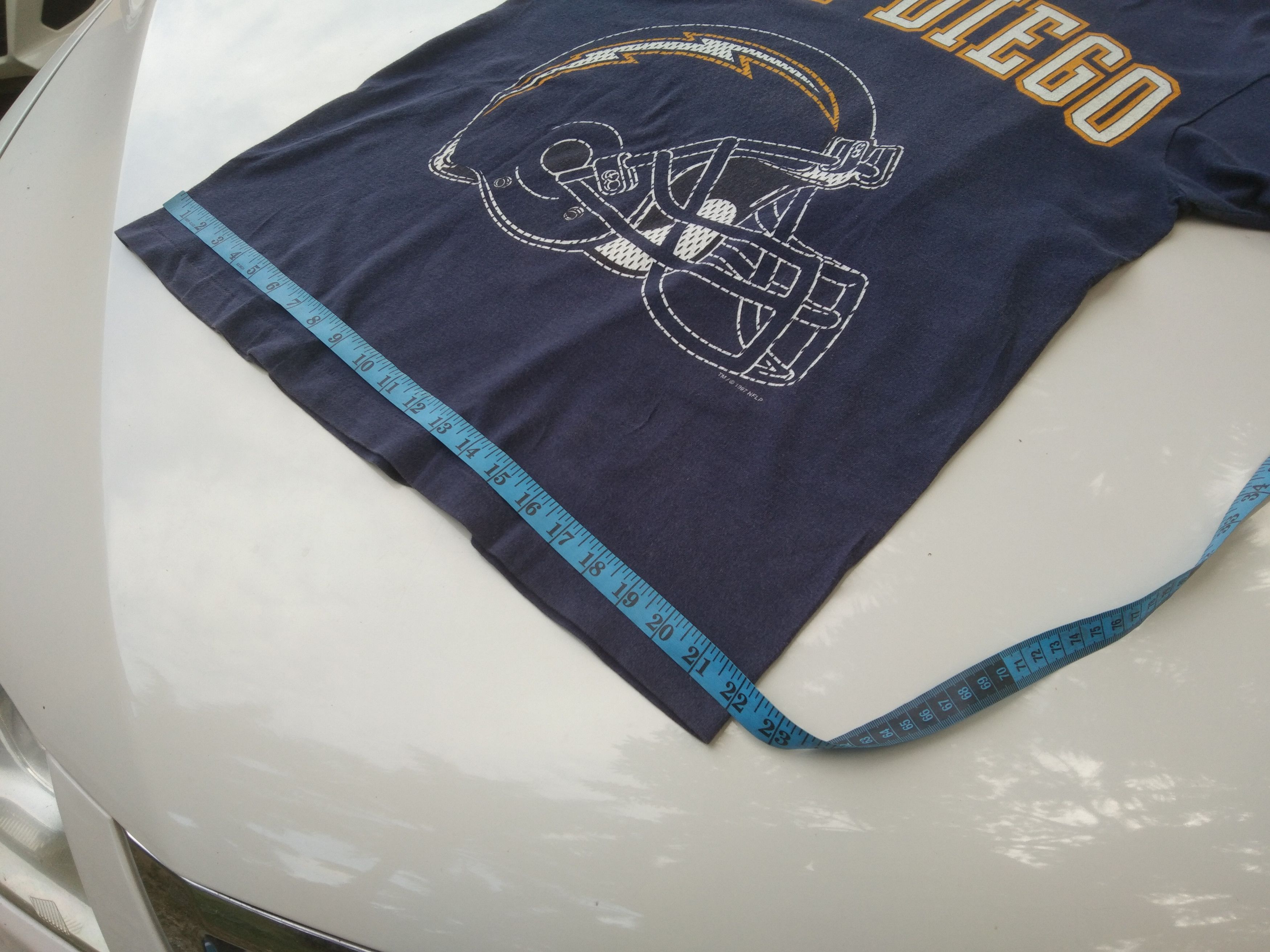 NFL × Vintage VINTAGE 1997 SAN DIEGO CHARGER BIG PRINT Size US L / EU 52-54 / 3 - 16 Thumbnail