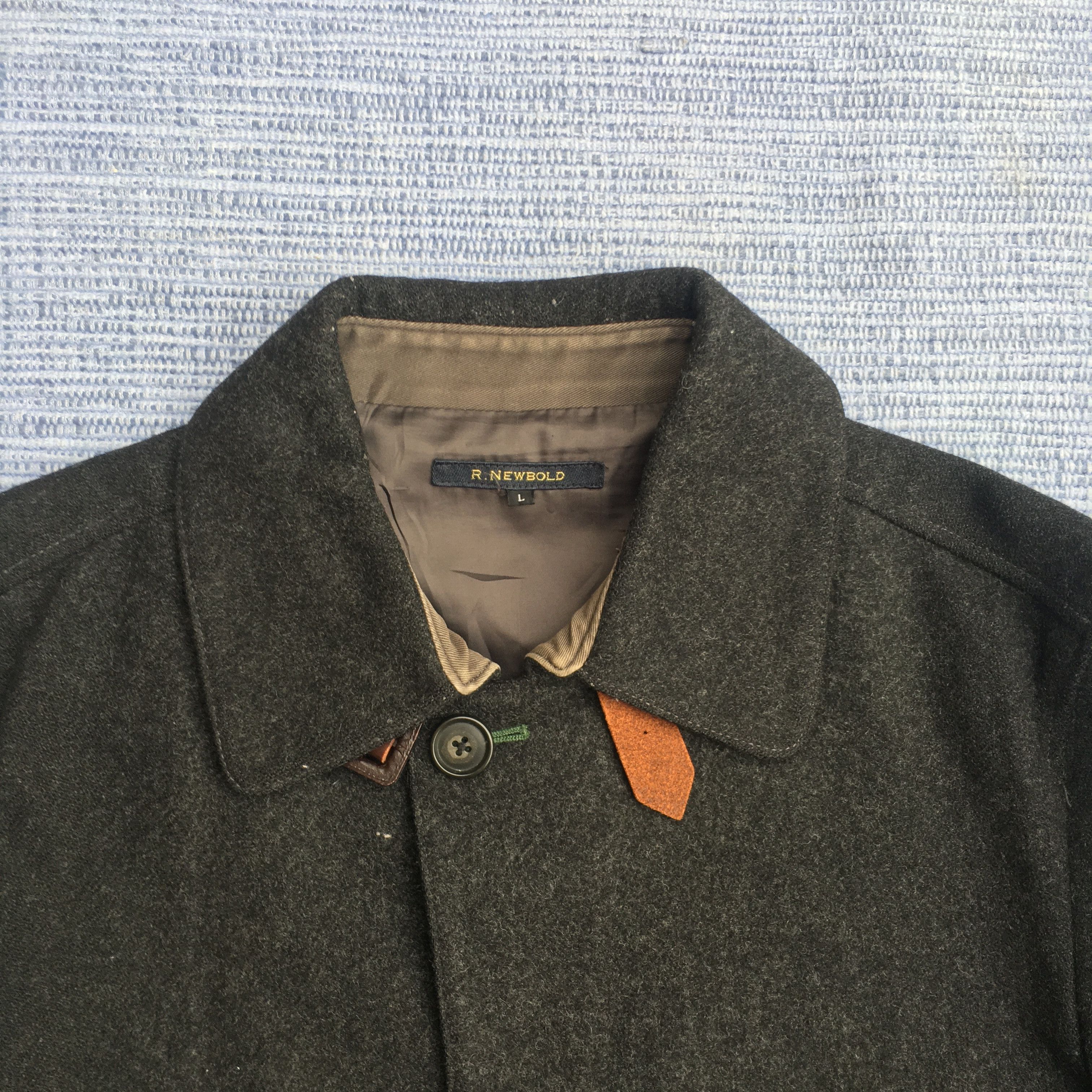 Japanese Brand wool jacket Size US L / EU 52-54 / 3 - 2 Thumbnail