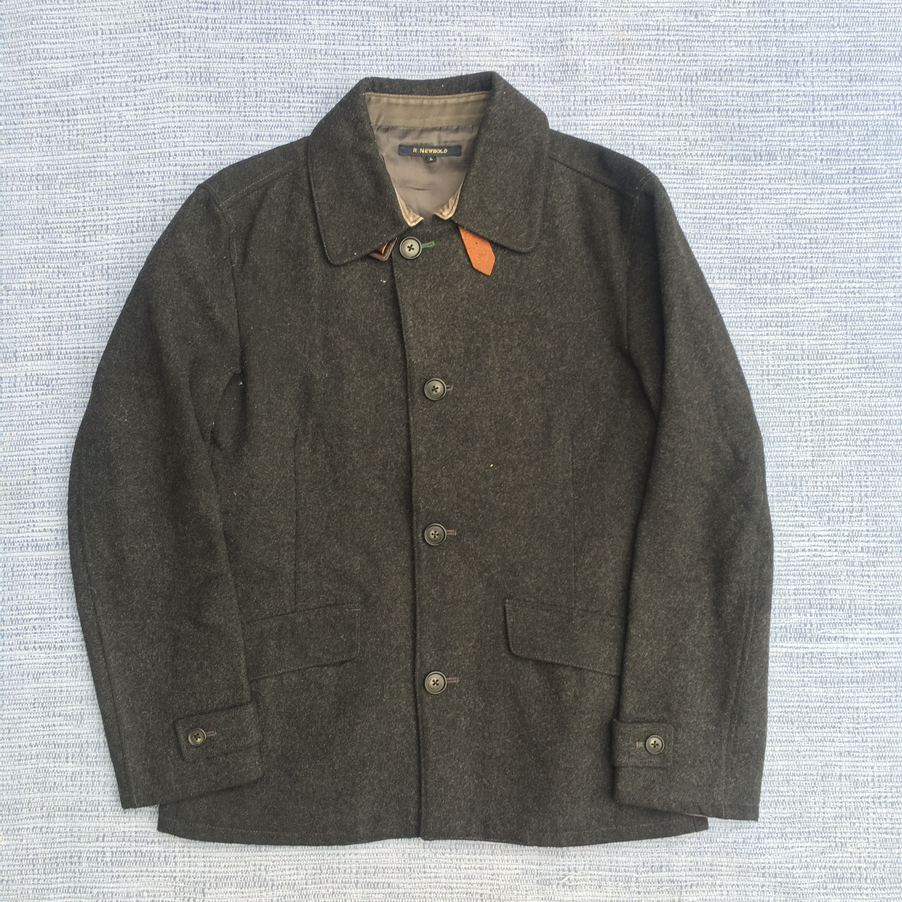 Japanese Brand wool jacket Size US L / EU 52-54 / 3 - 1 Thumbnail