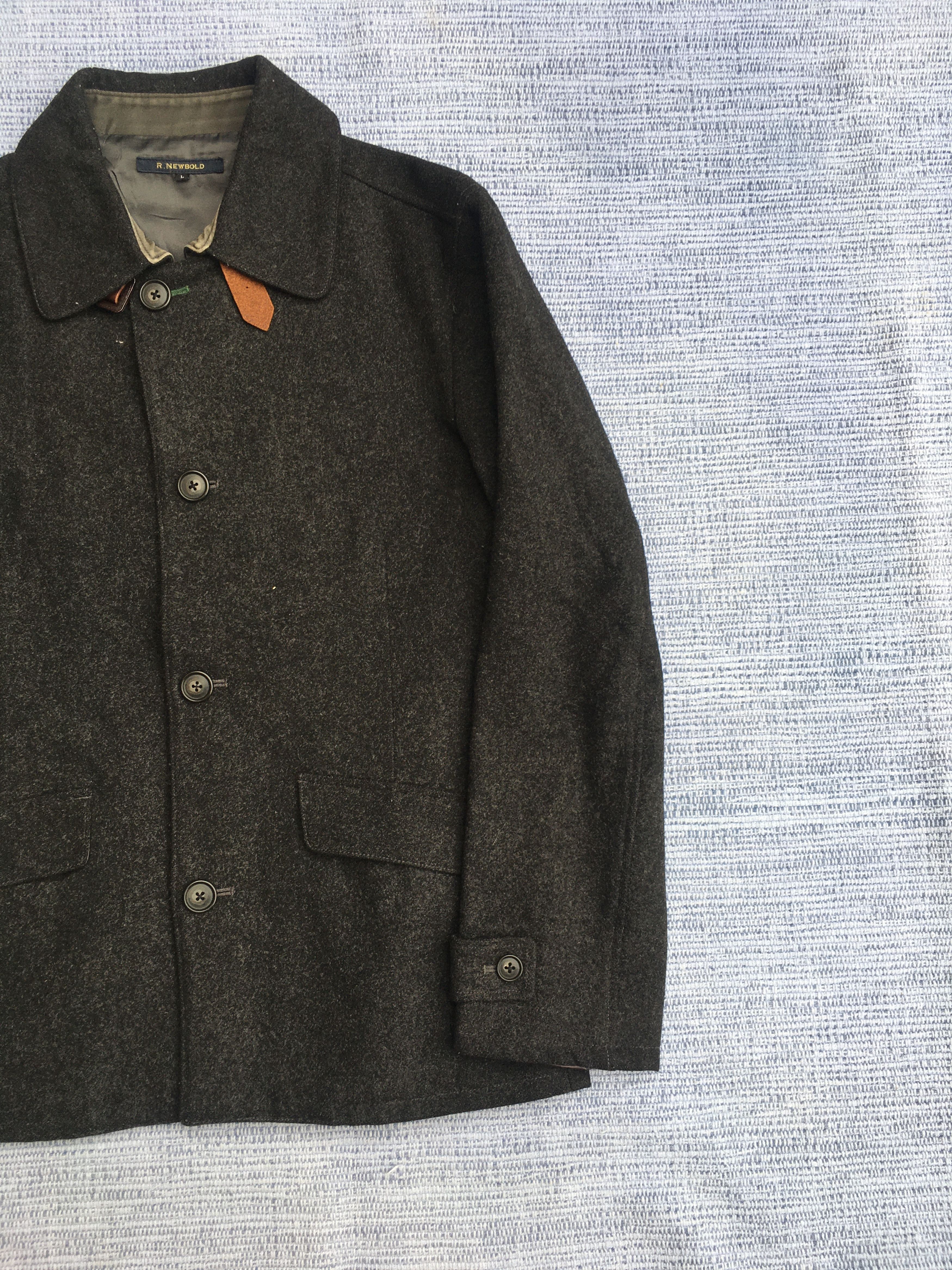 Japanese Brand wool jacket Size US L / EU 52-54 / 3 - 3 Thumbnail