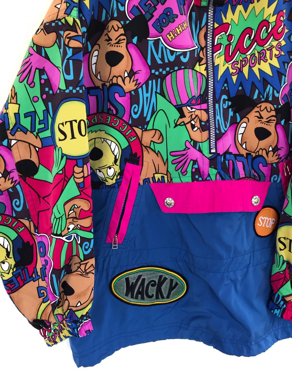 Cartoon Network Ficce Sport Anime Cartoon Light Jacket Overprinted Hoodie Size US XL / EU 56 / 4 - 3 Thumbnail