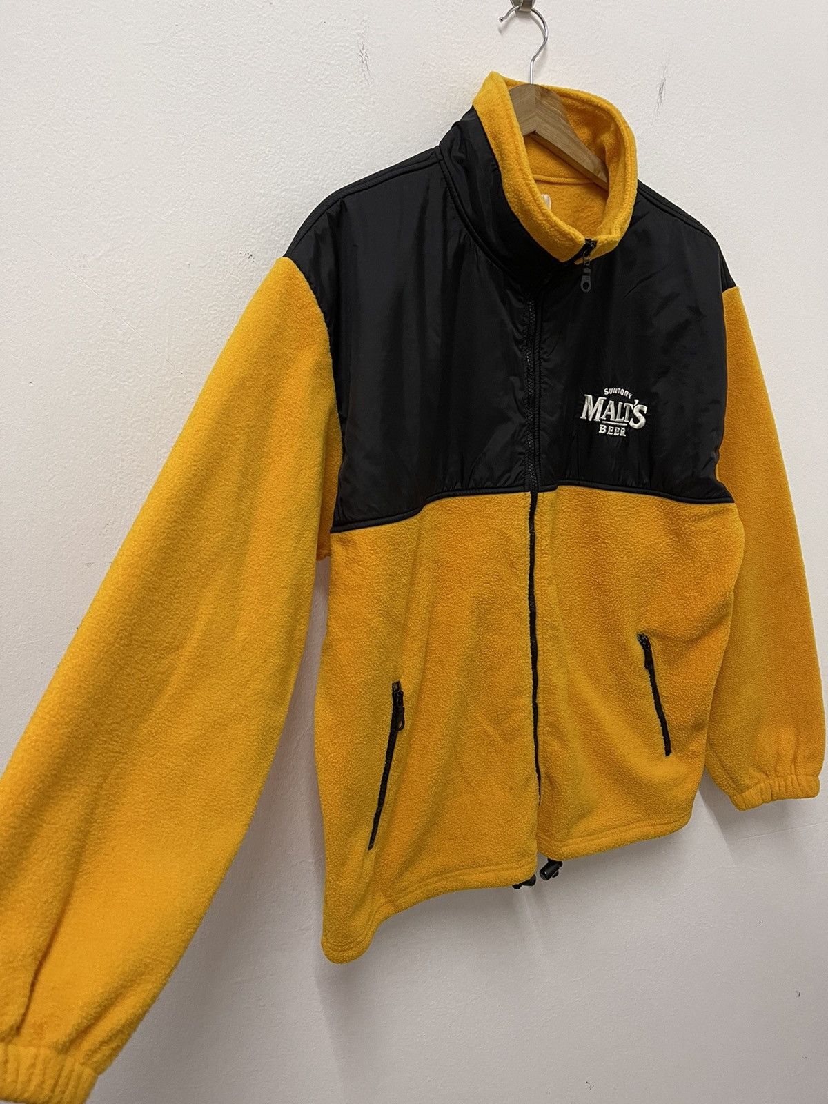 Japanese Brand × Vintage Vintage Suntory Matt’s Beer Fleece Zipper Jacket Size US L / EU 52-54 / 3 - 2 Thumbnail