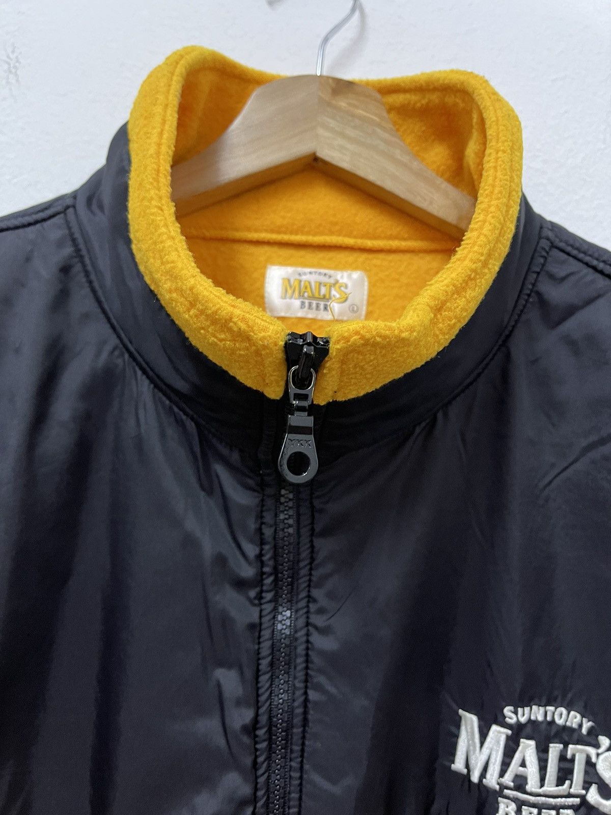 Japanese Brand × Vintage Vintage Suntory Matt’s Beer Fleece Zipper Jacket Size US L / EU 52-54 / 3 - 4 Thumbnail