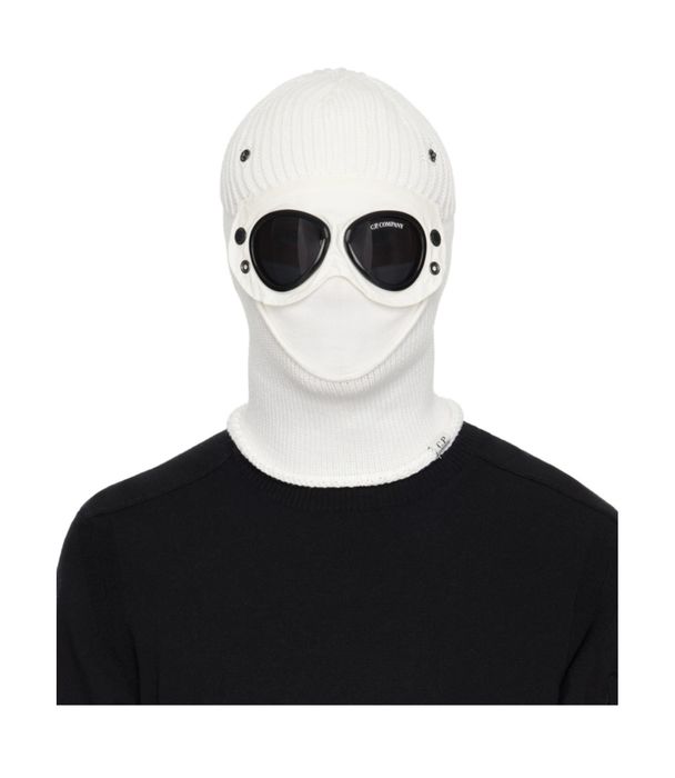 C.P. Company C.P. COMPANY Off-White Goggle Balaclava | Grailed