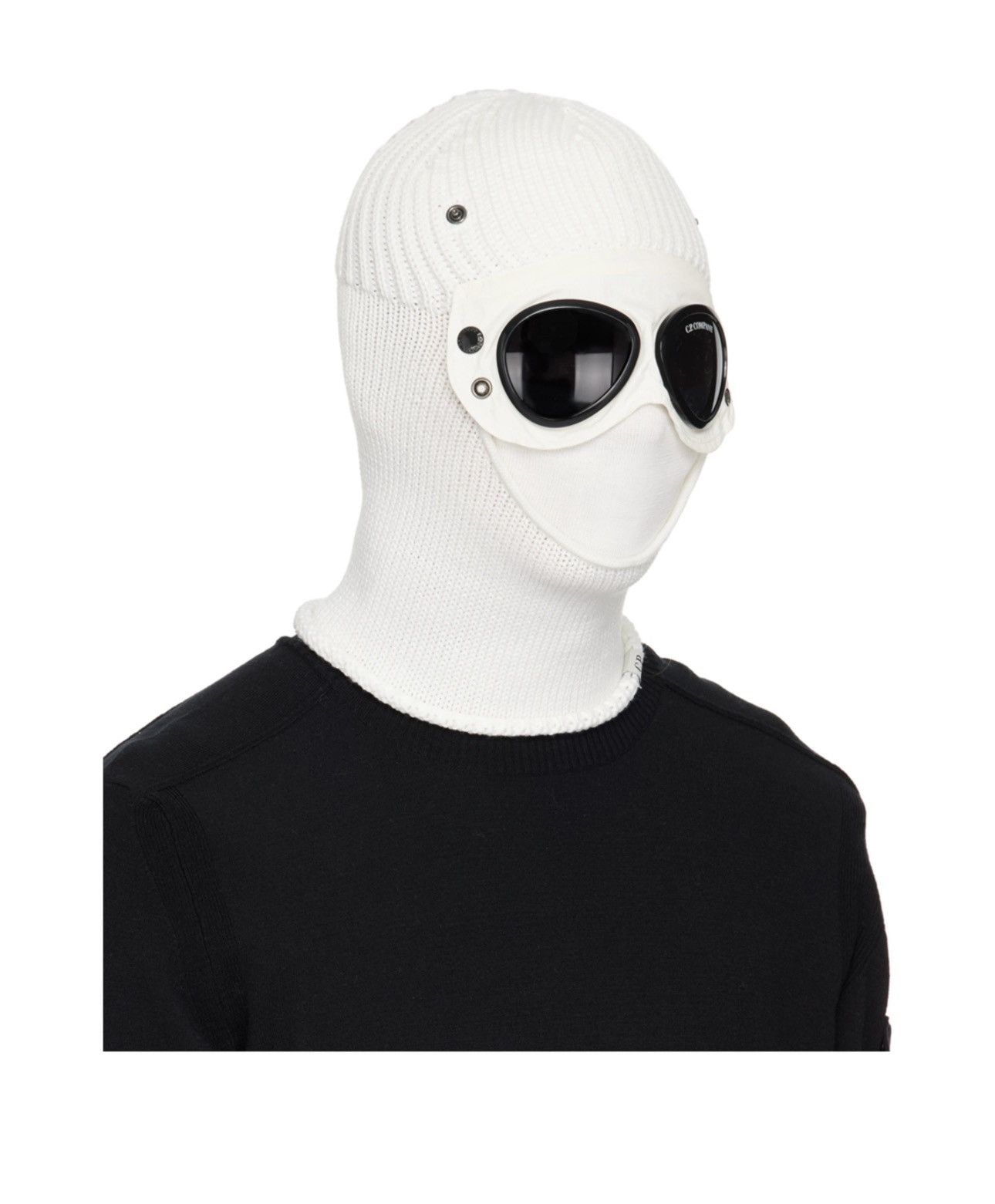 C.P. Company C.P. COMPANY Off-White Goggle Balaclava Size ONE SIZE - 2 Thumbnail