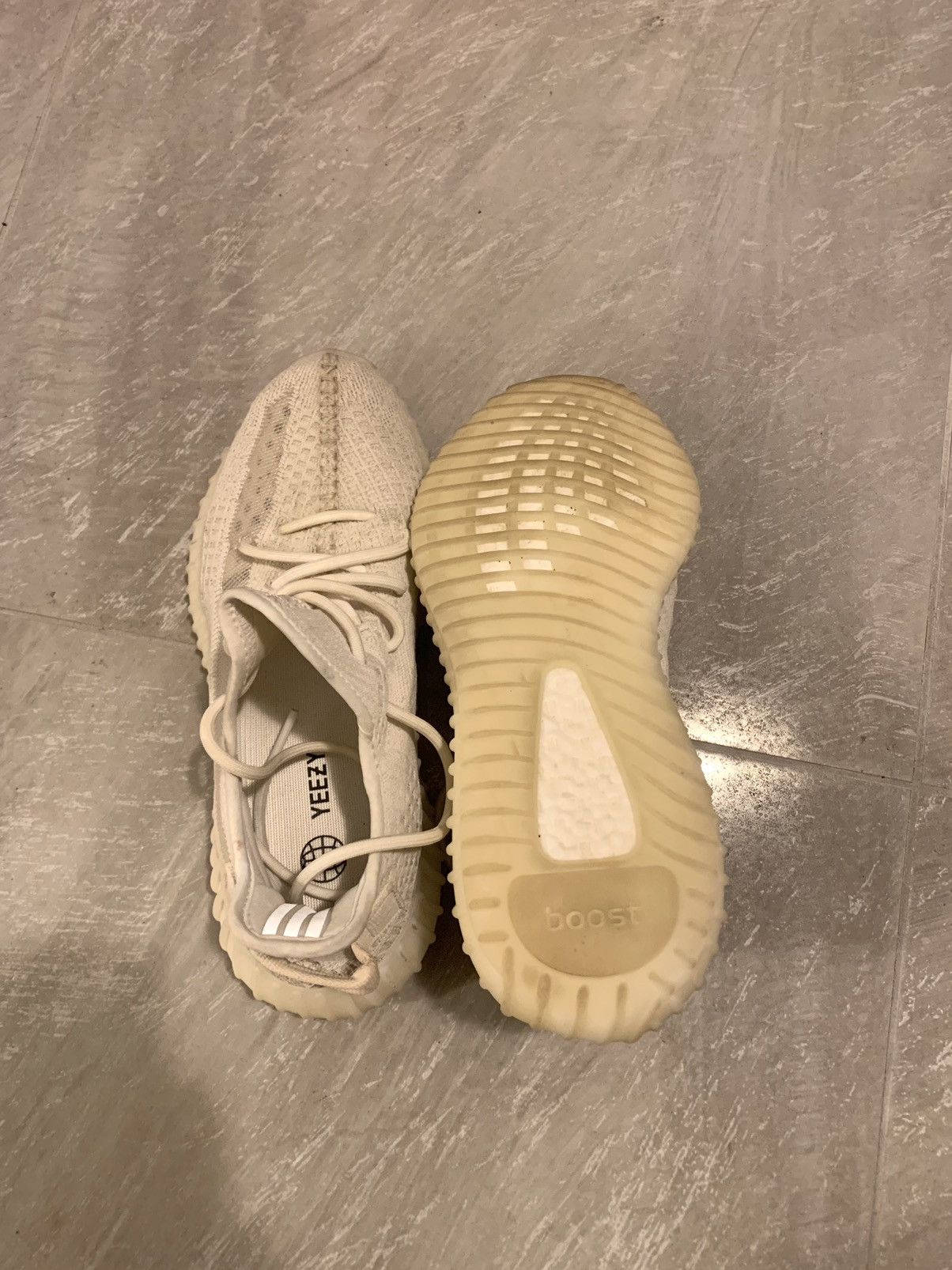 Adidas × Kanye West Adidas Yeezy Boost 350 V2 Bone Size US 9 / EU 42 - 4 Thumbnail